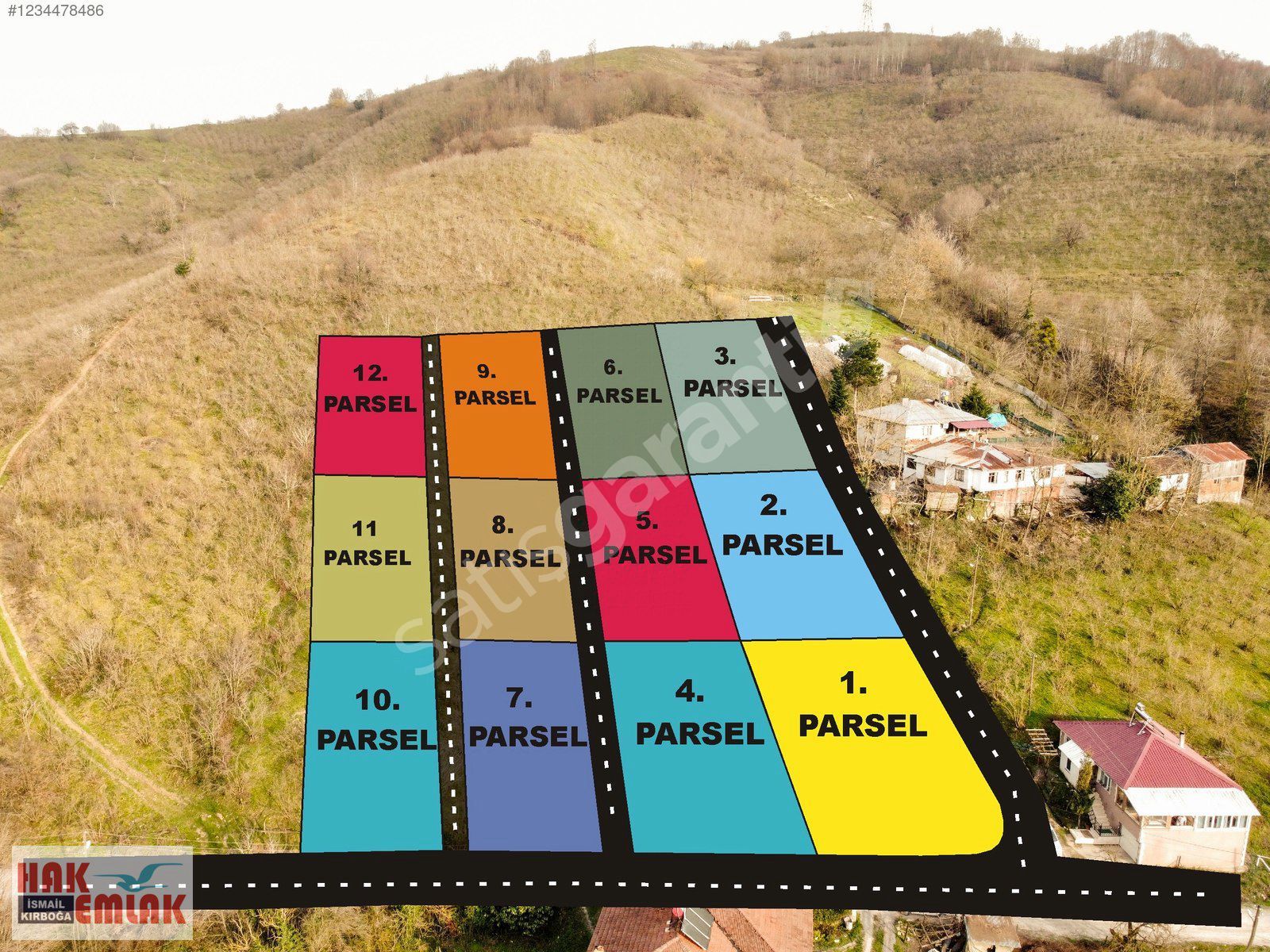 Hak Emlak'tan Çilimli Hızardere Köyü Yatırımlık 500 m² Parseller