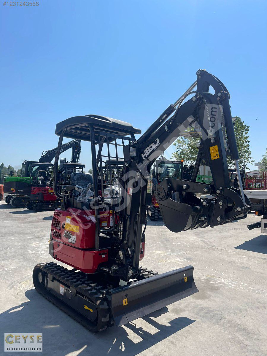 HIBOL XN20C LIGHT KUBOTA MOTORLU MİNİ EKSKAVATÖR **ŞOK FİYAT**