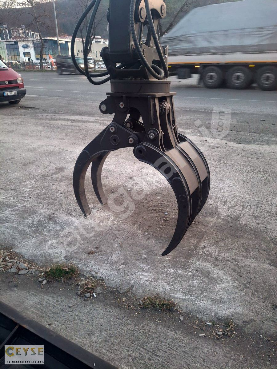 8 / 10 TON EKSKAVATÖRLERE UYUMLU RÖTATÖRLÜ TOMRUK ATAŞMANI