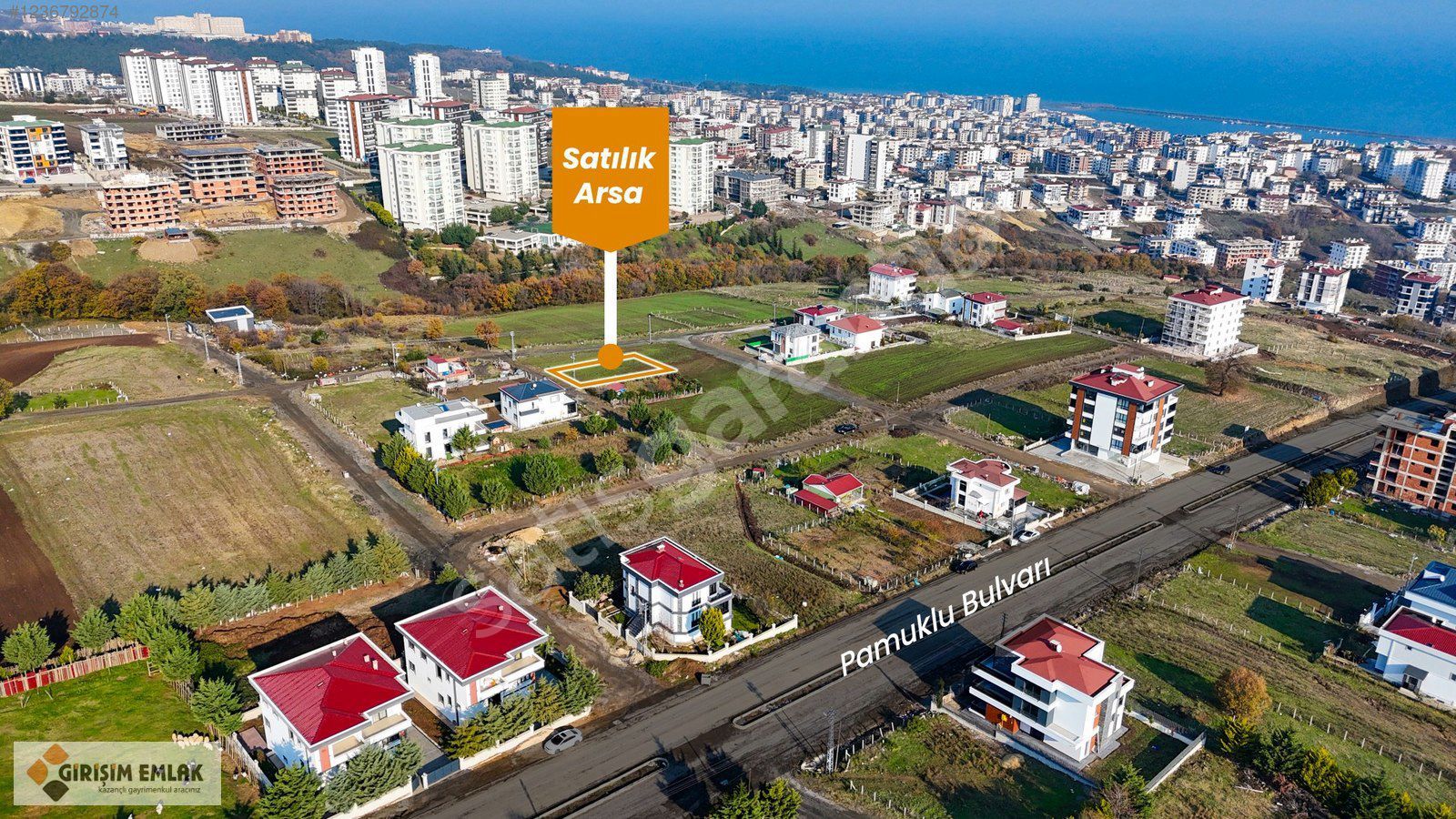 ŞEHRE YAKIN VİLLALIK 3 KAT İMARLI SATILIK ARSA