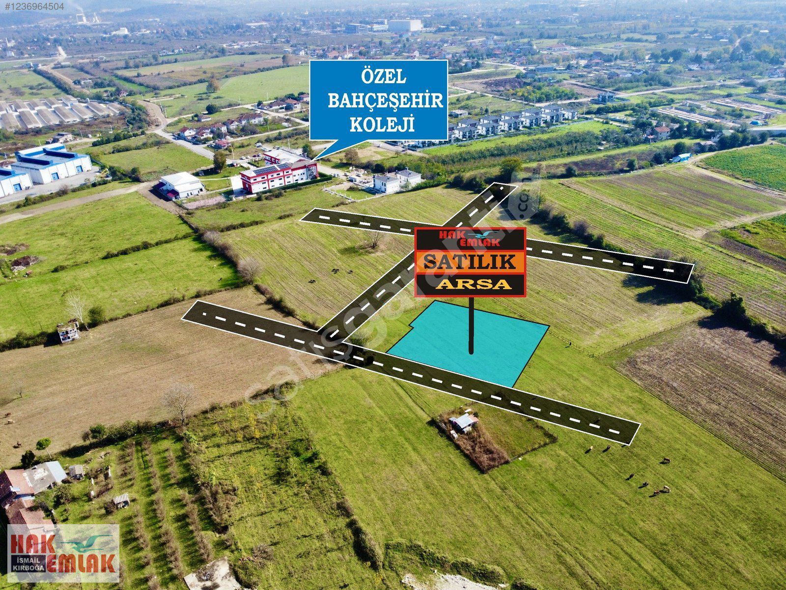 Hak Emlak'tan Arapçiftliği Mahallesinde Satılık 2.047 m² Arsa