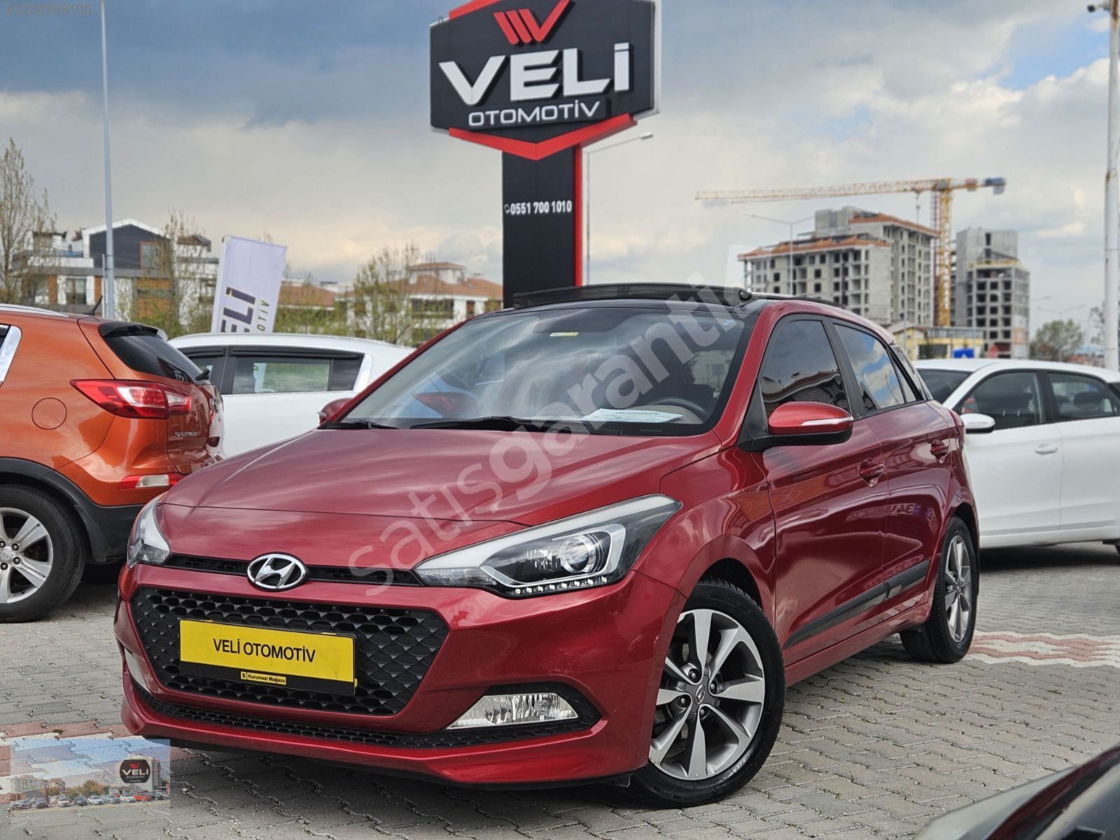 36ay Kredili CAM TAVAN 2017 HYUNDAi i20 1.4 ELİTE TABLET EKRANLI