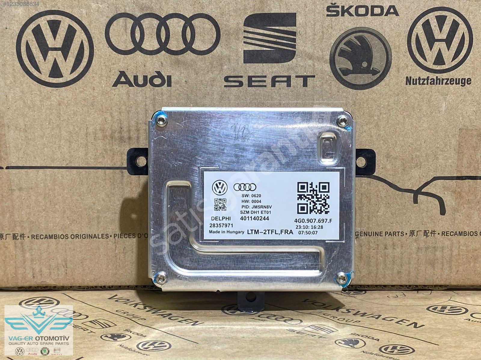 PASSAT B9 2023-2024 GÜNDÜZ LED FAR BEYNİ BEYİN 4G0907697F