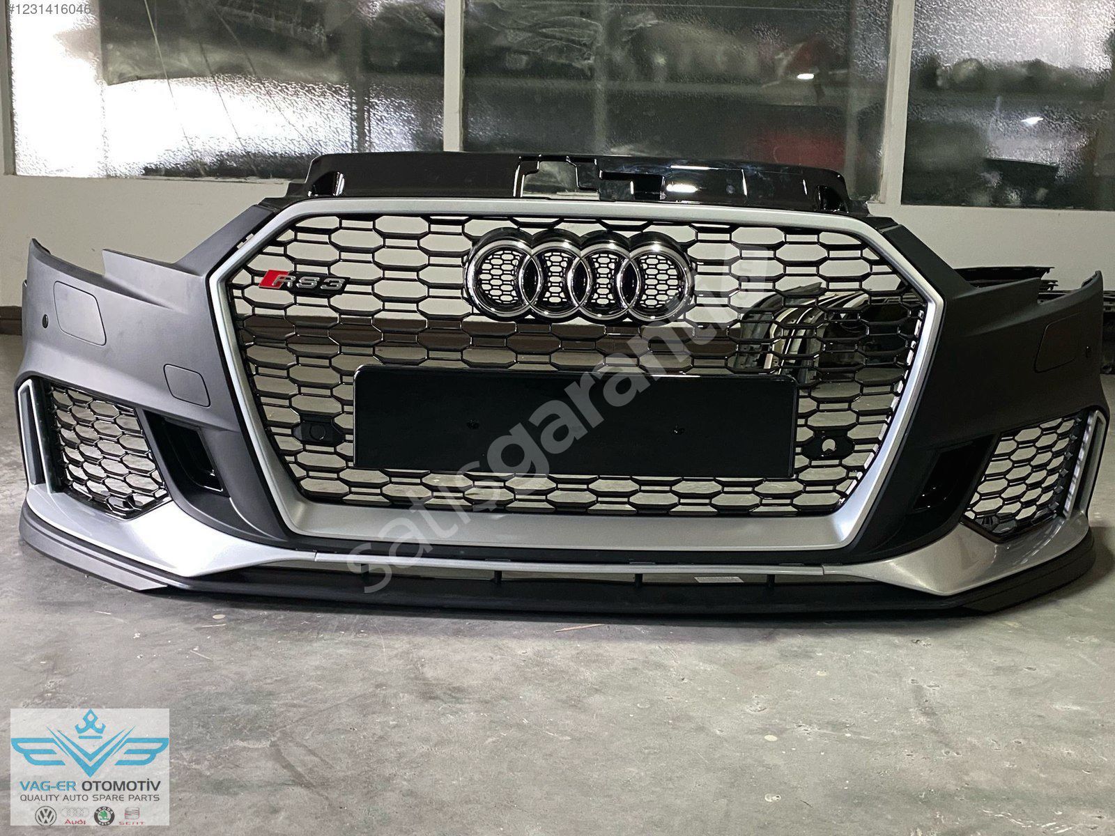 AUDİ A3 2018 8V0 MODE RS3 ÖN TAMPON PANJUR SİS KAPAĞI ORTA IZGAR