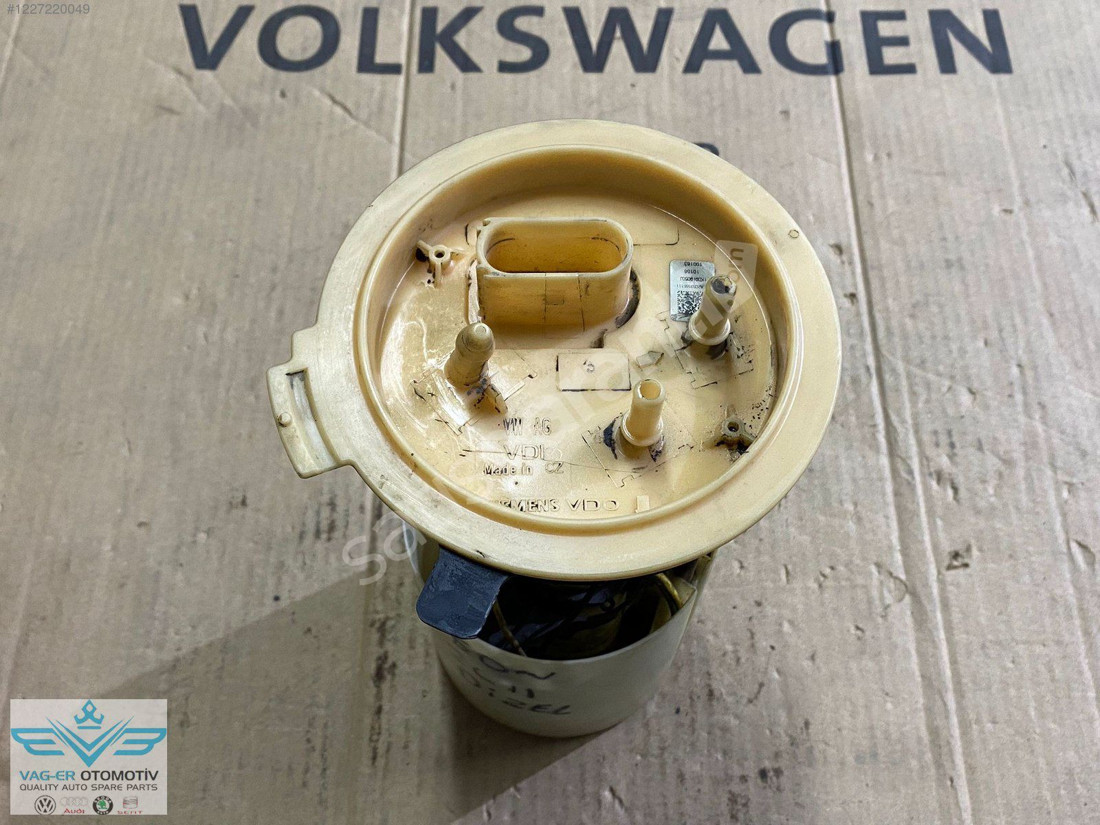 A3 1.9 TDI 1.6 TDI 2.0 TDI YAKIT POMPASI ŞAMANDIRASI 1K0919050J