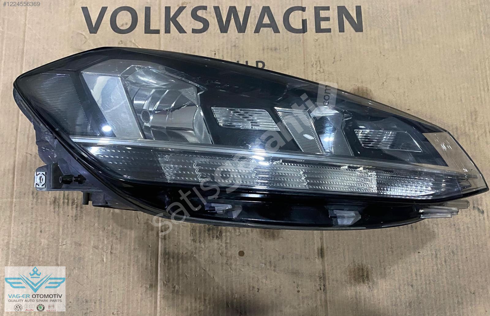 VW GOLF 7.5 2020 SAĞ FAR KOMPLE ORİJİNAL SÖKME HATASIZ 5G1941006