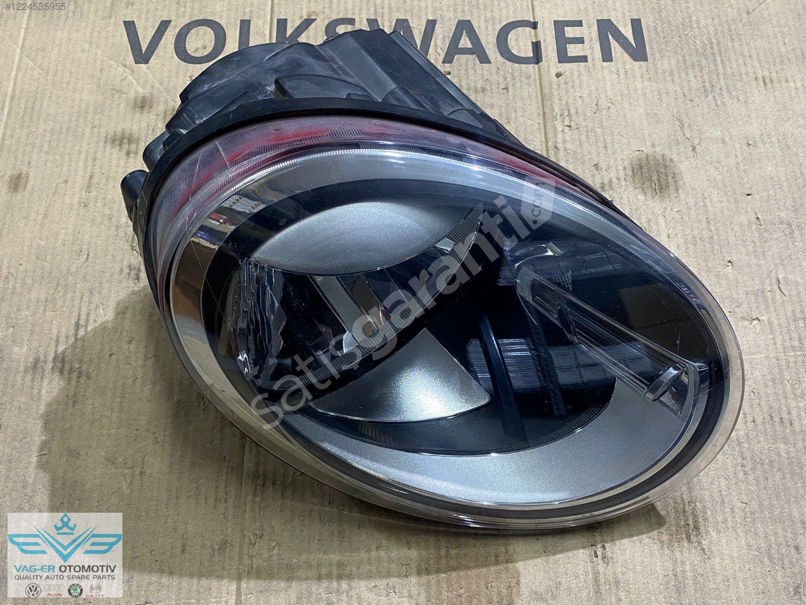 VOLKSWAGEN BEETLE SAĞ FAR KOMPLE ORİJİNAL SÖKME 5C1941006A