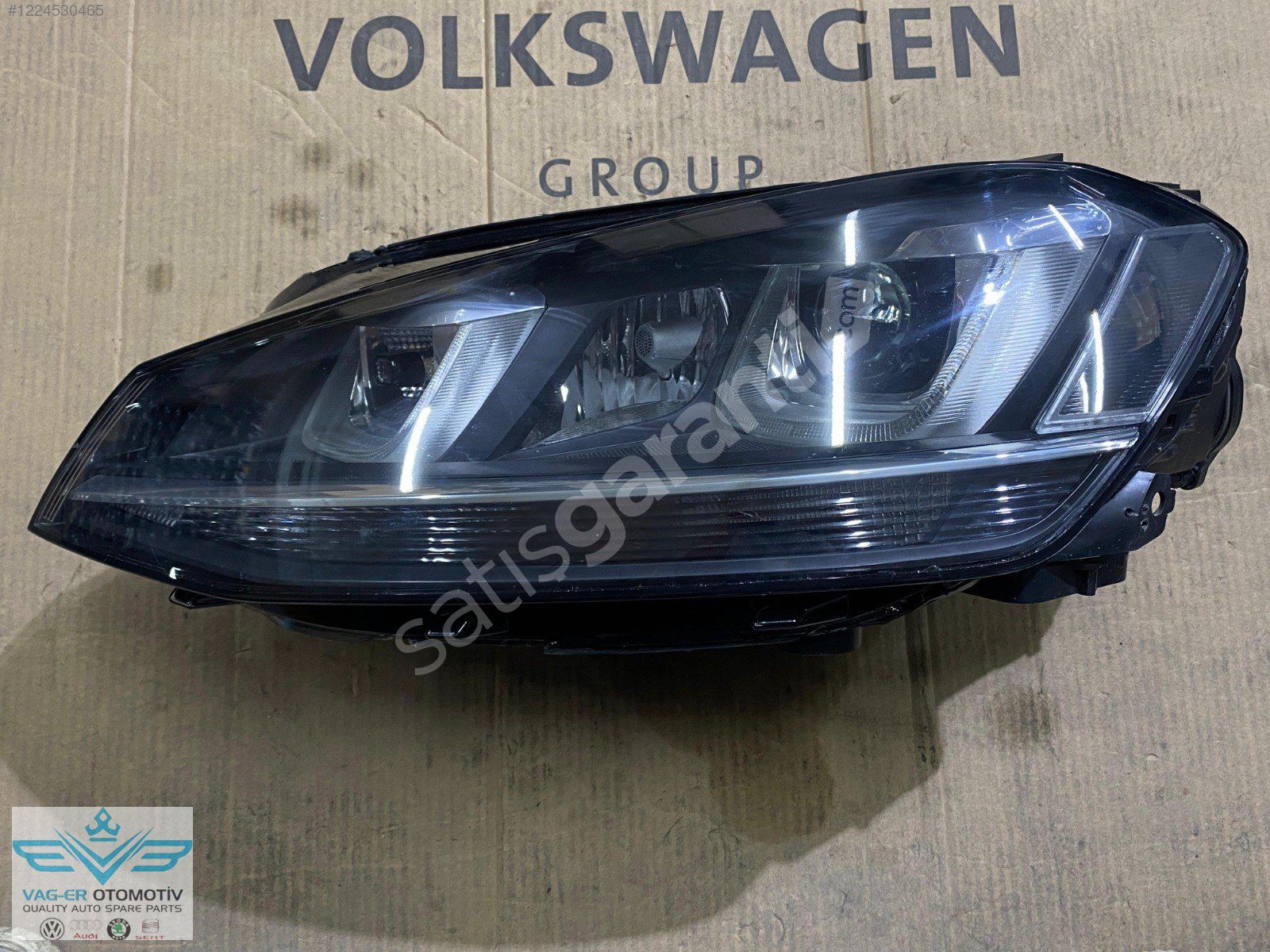 VW GOLF 7 2014 MODEL ÖN SOL FAR KOMPLE 3 BEYİNLİ 5G1941753