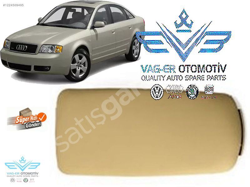 AUDİ A6 KOL DAYAMA KOLÇAK ÜST KAPAK KAPAĞI 2002-2005 4B0864245AG