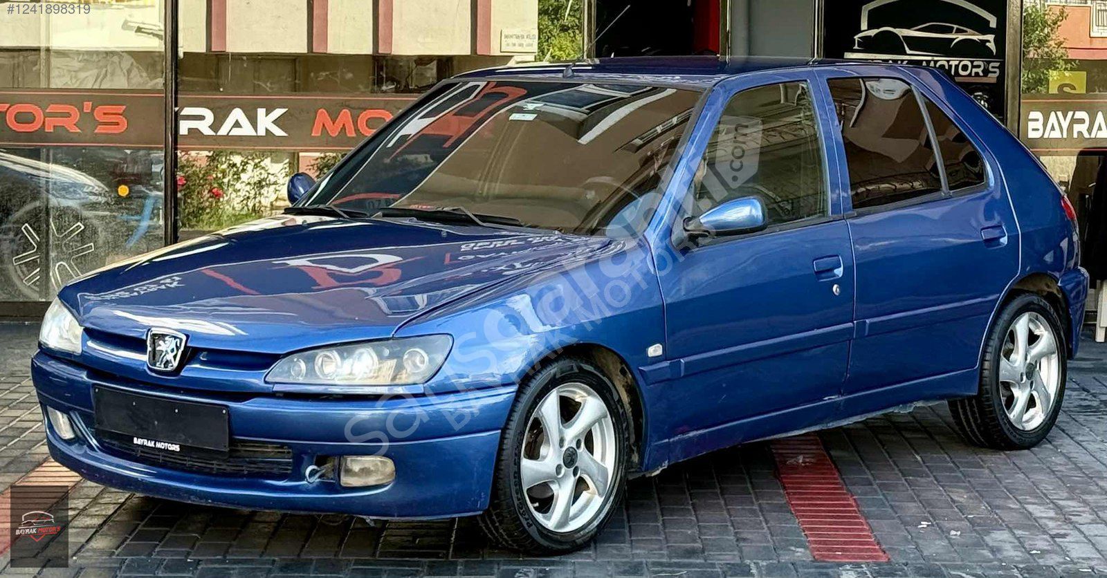 BAYRAK MOTORS PEUGEOT 306 XR PARLAMET MAVİ OUQIC JANT LASTİK