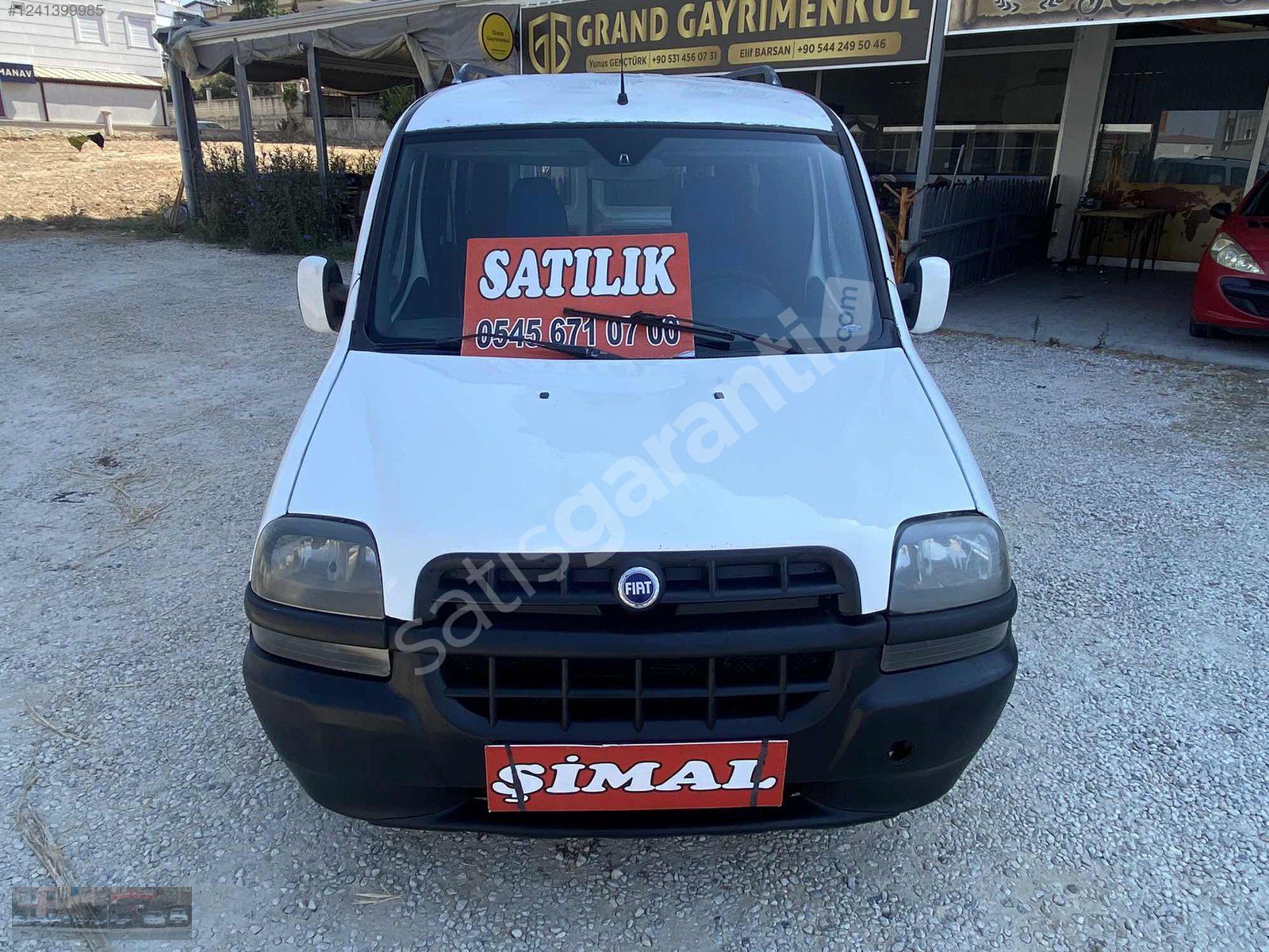 ŞİMALDE 2002 DOBLO 1,9 SX ACTİVE OTOMOBİL RUHSATLI BAKIMLI