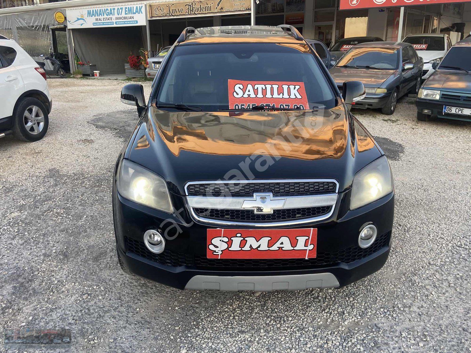ŞİMALDE 2008 CAPTİVA 2,0 D LT HIGH OTOMATİK FULL 7 KİŞİLİK 4*4