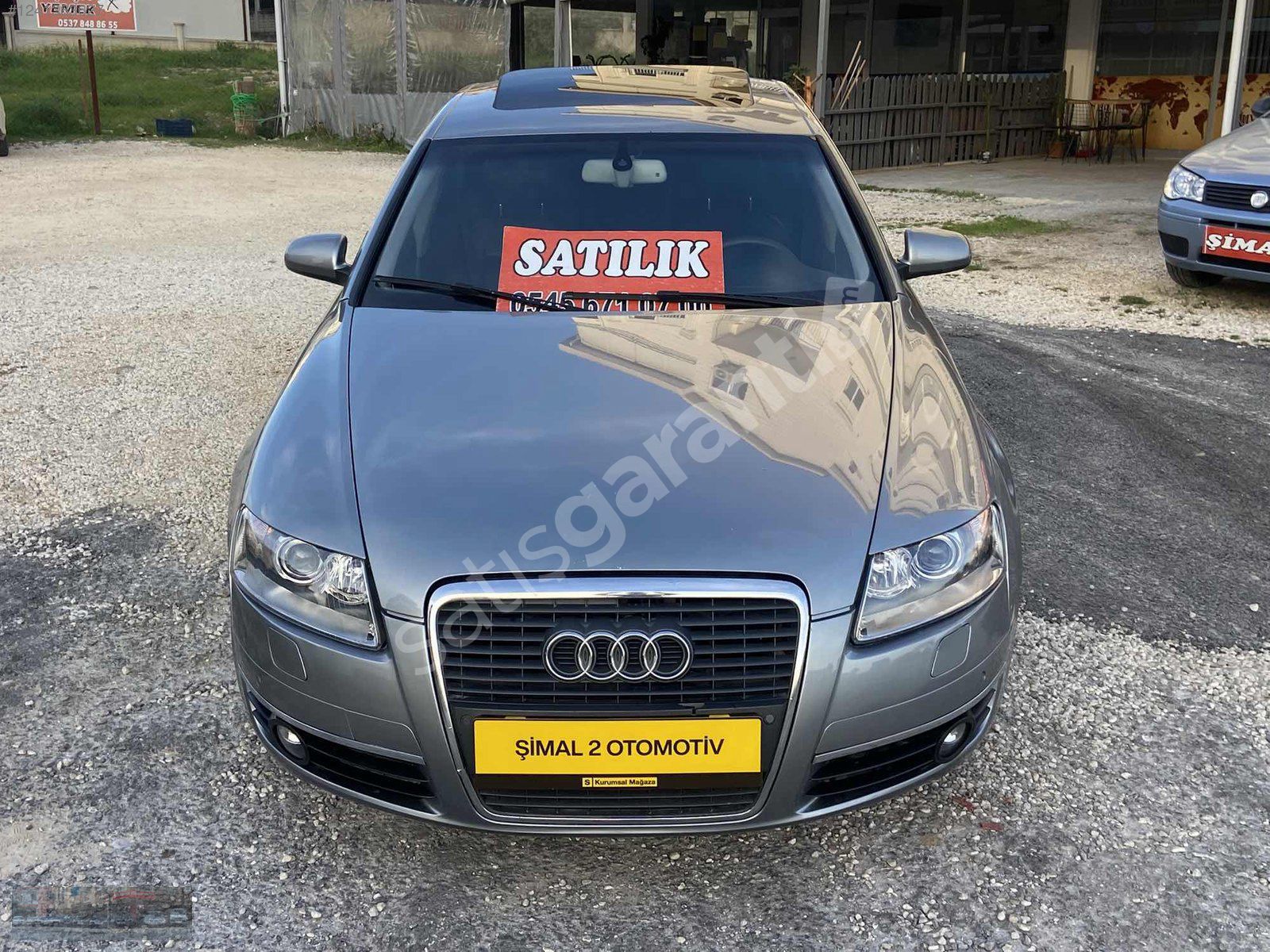 ŞİMALDE 2008 AUDİ A6 2,0 TDI MULTİTRONİC 340 BİNDE YENİ VİZELİ