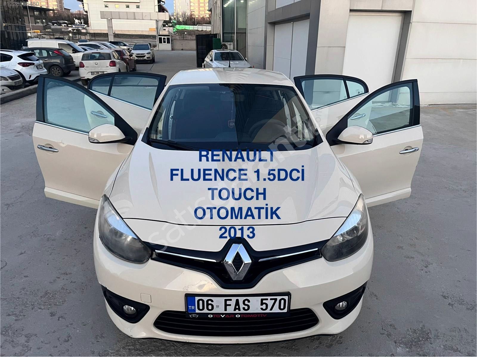 ÖZEL RENK RENAULT FLUENCE 1.5DCI TOUCH OTOMATİK