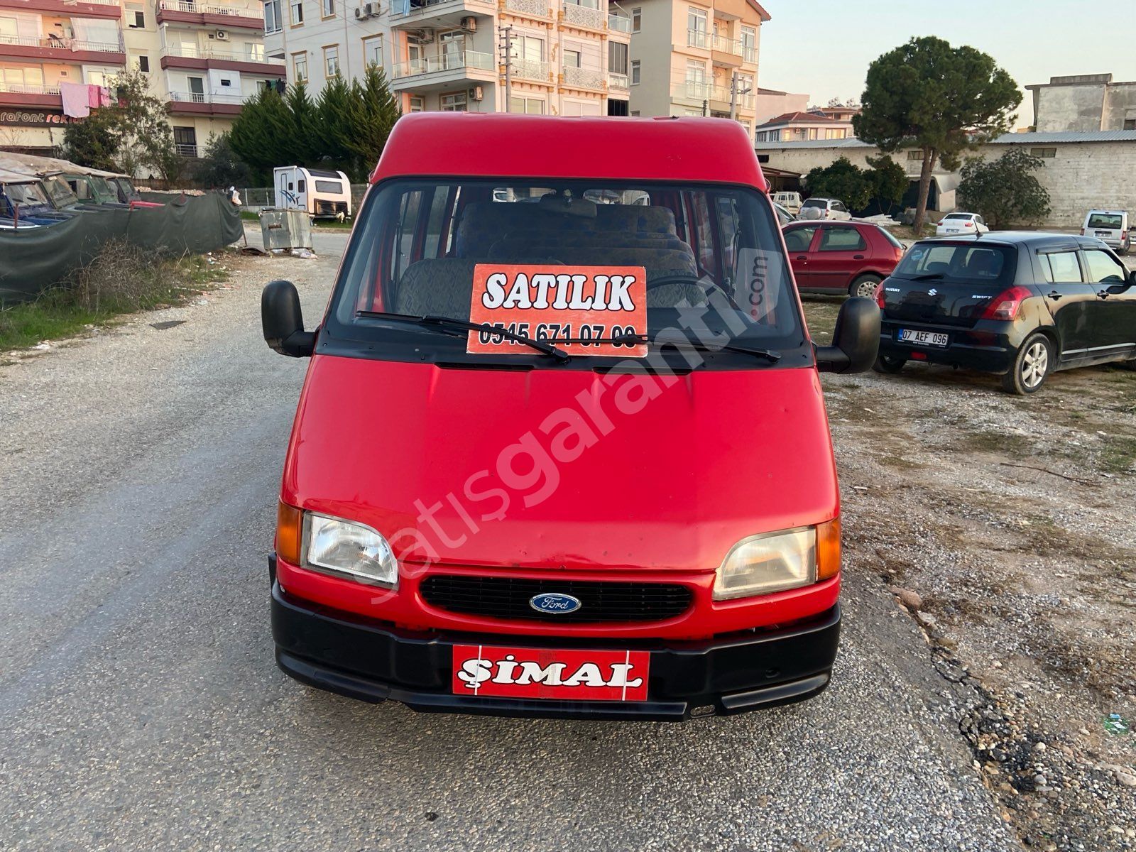 ŞİMALDE 1998 MODEL 15+1 UZUN ŞASE YÜKSEK TAVAN TRANSİT İLK ELDEN