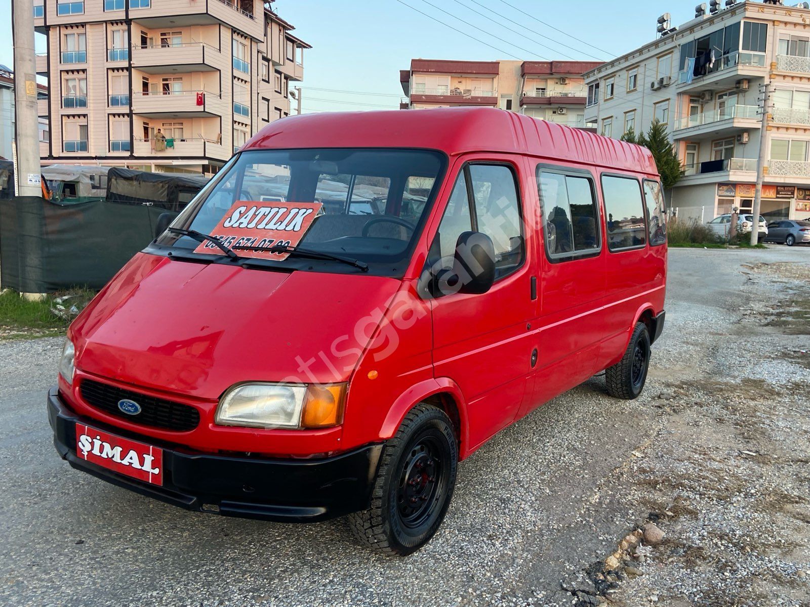 ŞİMALDE 1998 MODEL 15+1 UZUN ŞASE YÜKSEK TAVAN TRANSİT İLK ELDEN