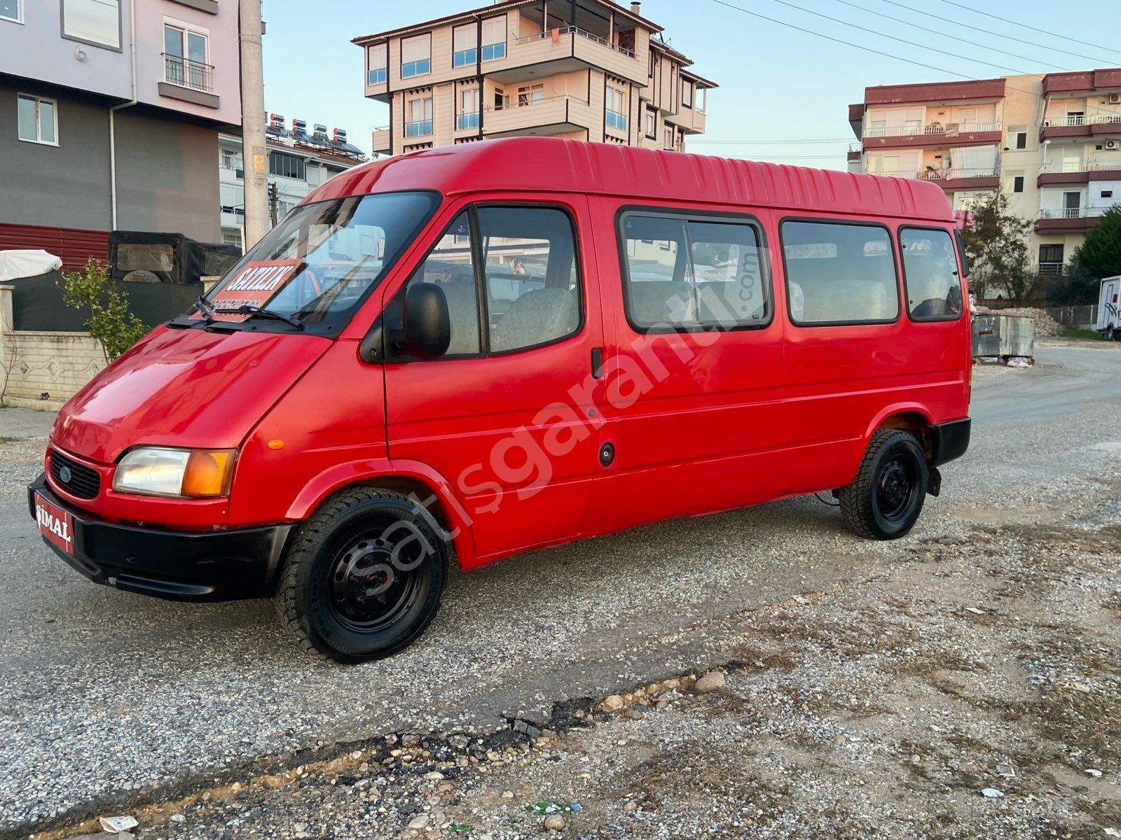 ŞİMALDE 1998 MODEL 15+1 UZUN ŞASE YÜKSEK TAVAN TRANSİT İLK ELDEN
