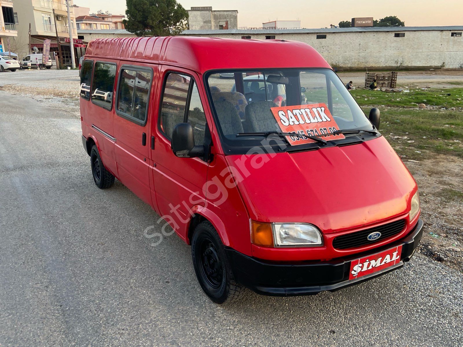 ŞİMALDE 1998 MODEL 15+1 UZUN ŞASE YÜKSEK TAVAN TRANSİT İLK ELDEN