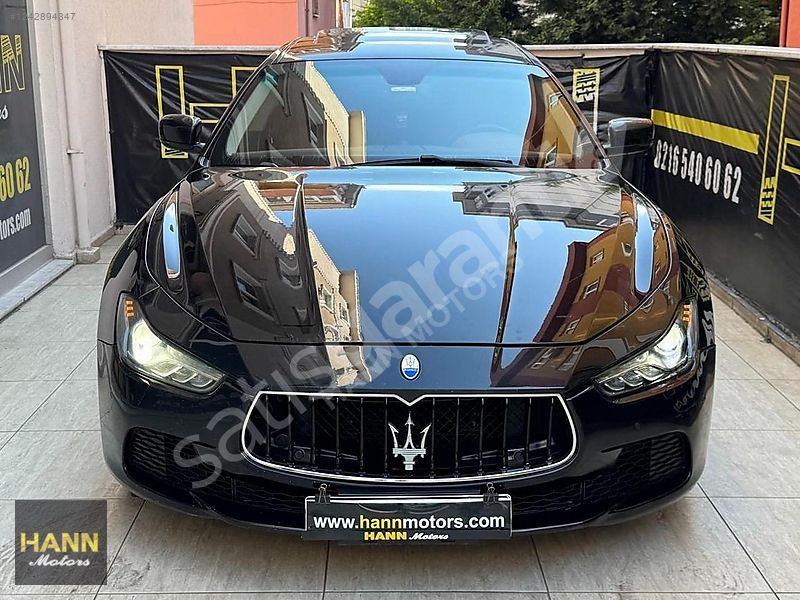 HANN Motors 2015 MASERATİ GHİBLİ 3.0D 275PS *FERMAS BAYİ ÇIKIŞ*