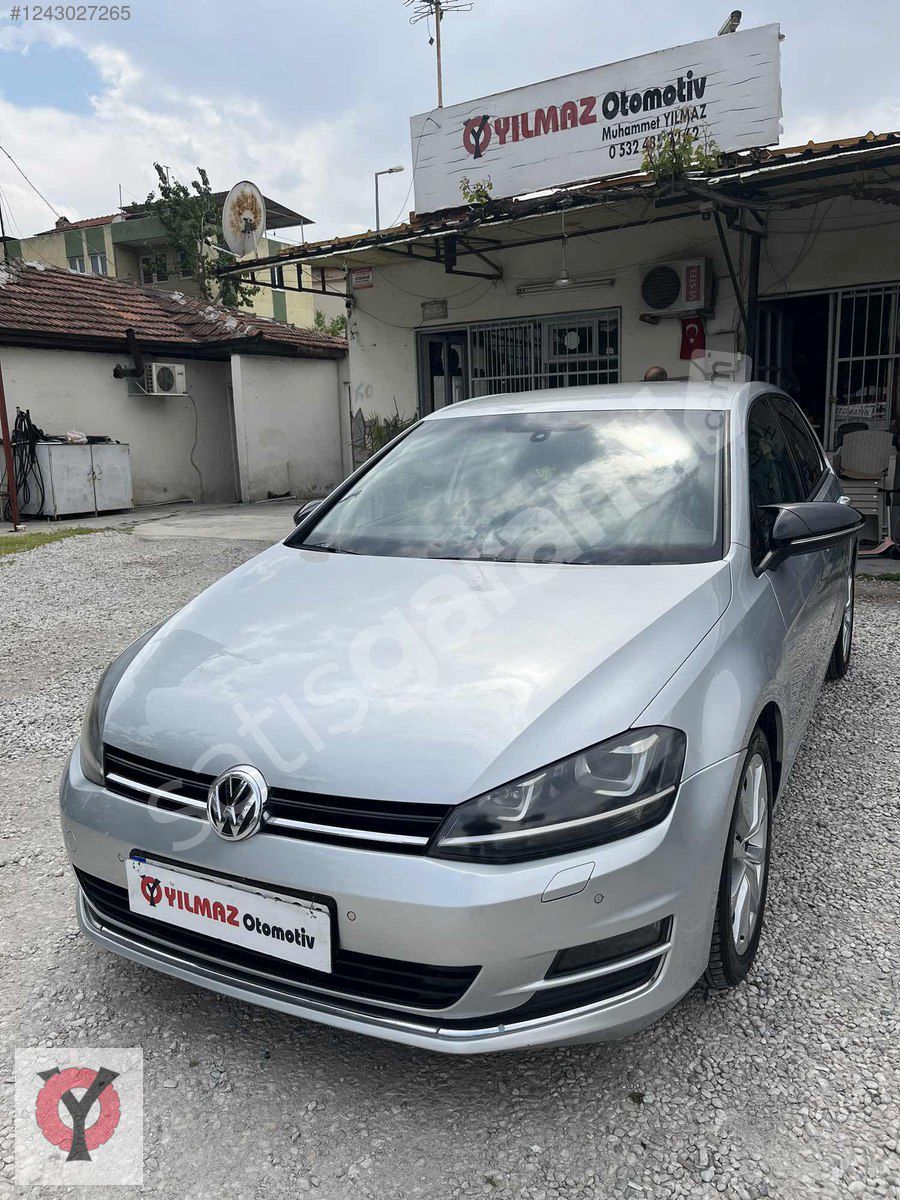 2013 VW GOLF 1.6 TDİ DEĞİŞENSİZ BMT DSG HİGHLİNE OTOMATİK