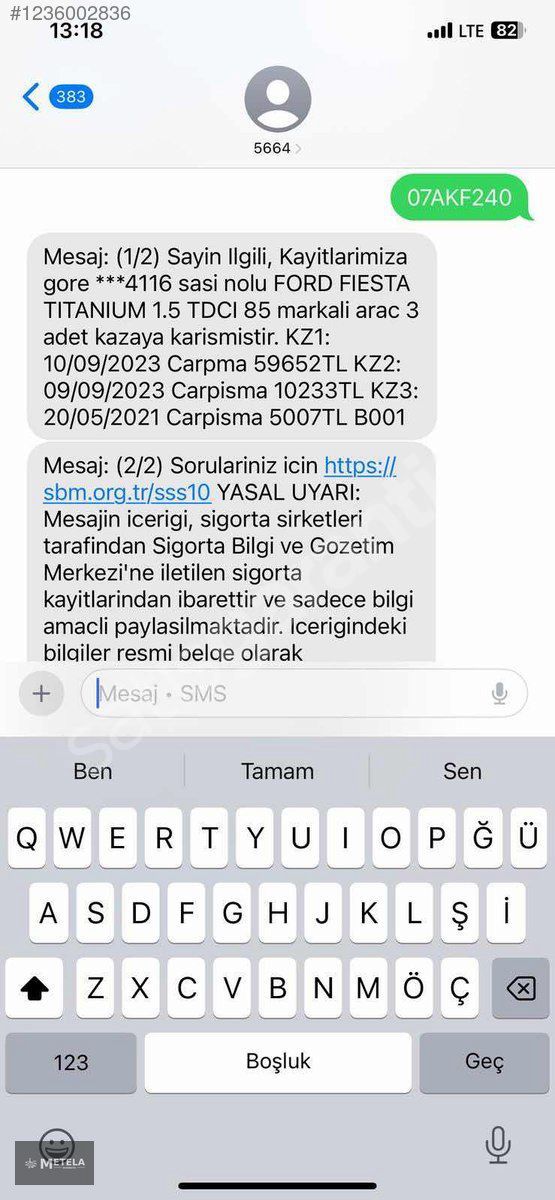 METELA OTOMOTİVDEN 2017 FORD FİESTA 1.5 TDCI TİTANİUM