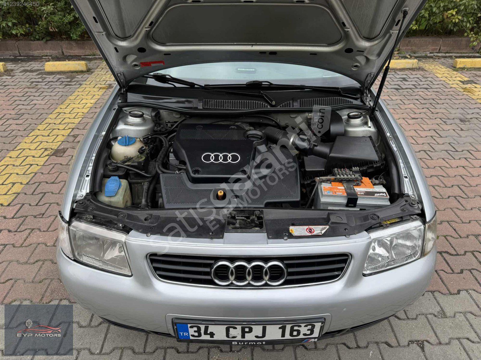 EYP MOTORS'DAN AUİDU A3+SANRUFLU+KREDİ KARTA TAKSİT