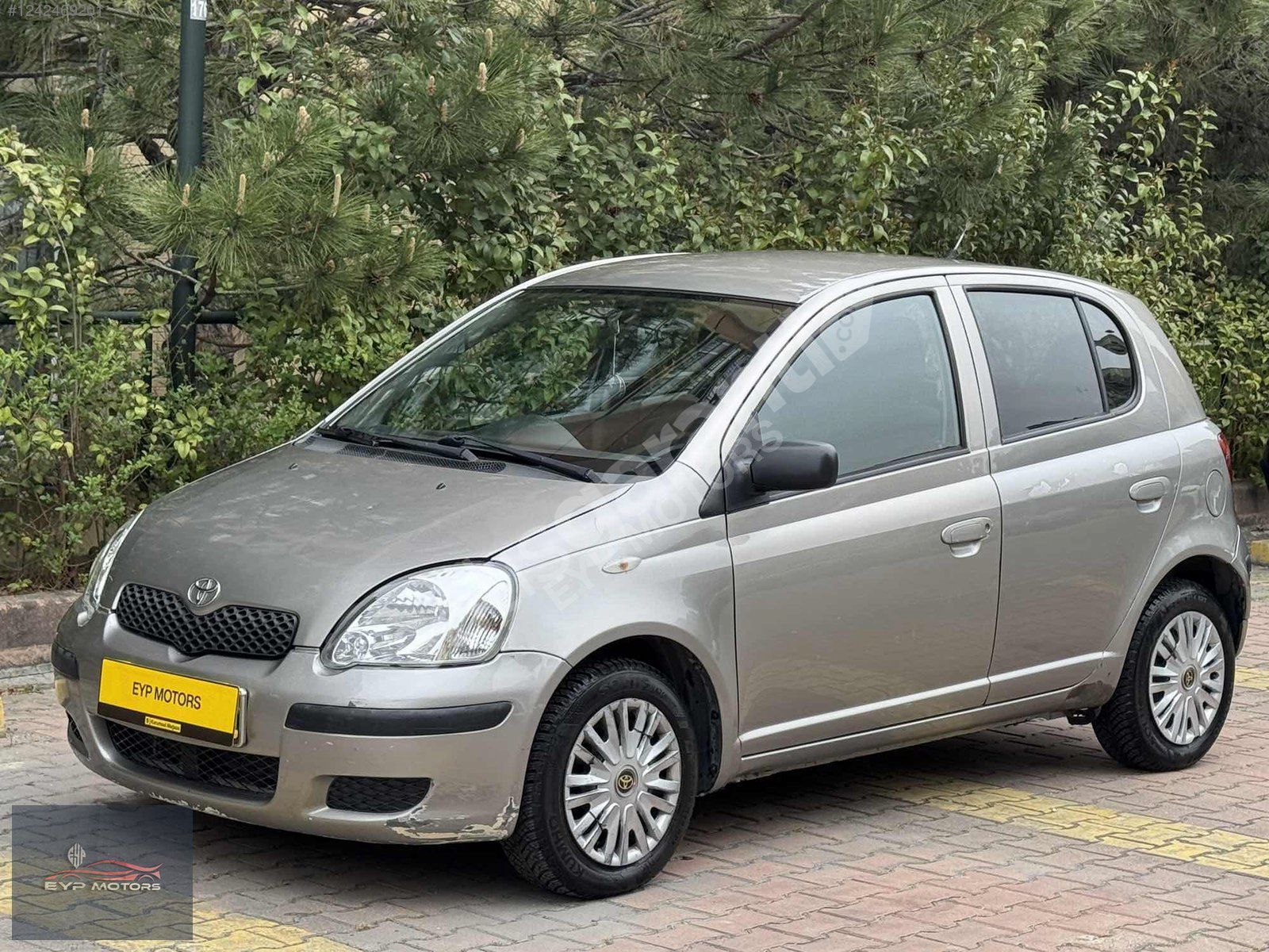 EYP MOTORS'DAN 2005 TOYOTA YARİS+KLİMA+218.000 KM ORJİNAL