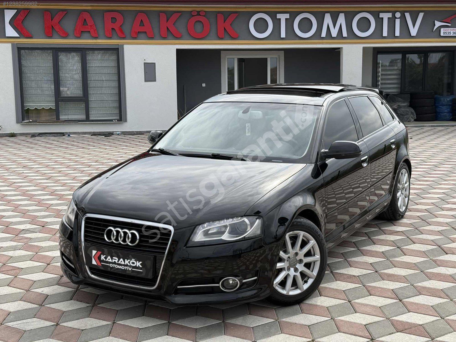 -KARAKÖK- DEĞİŞENSİZ DİZEL OTOMATİK CAM TAVAN S-TRONİC A3