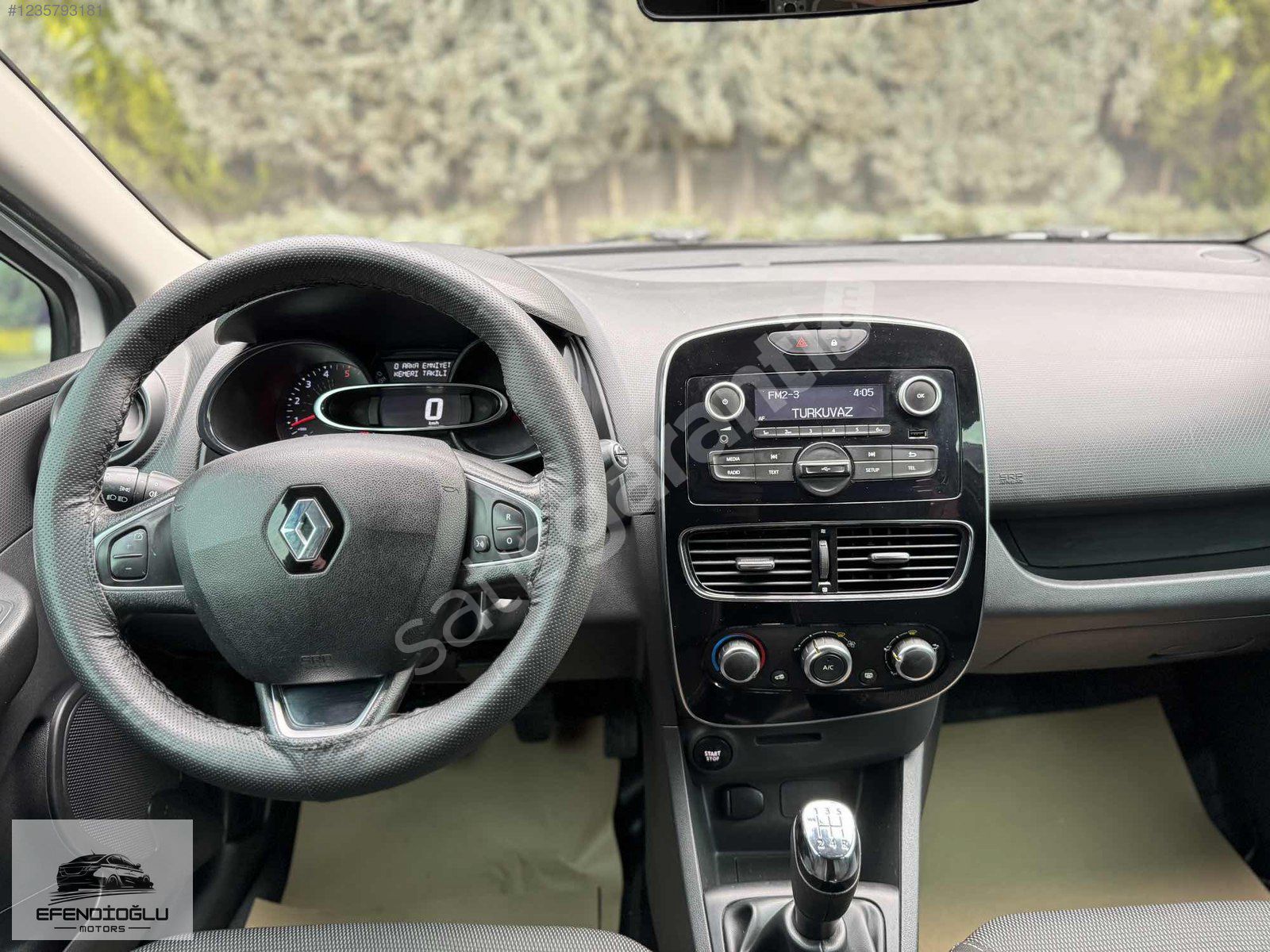 EFENDİOĞLU'NDAN 2016 MODEL RENAULT CLIO 1.5 DCİ JOY MANUEL