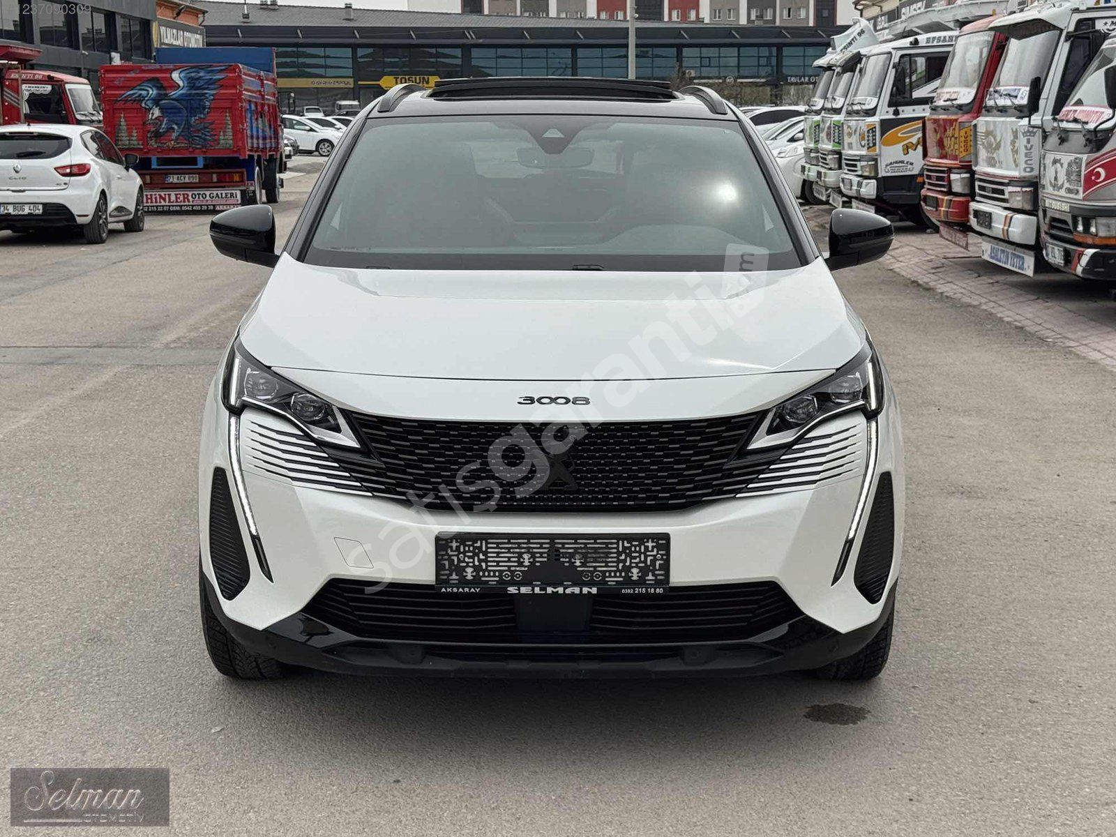2023 ÇKŞ BOYASIZ PEJO 3008 1.5 BlueHDİ GT 35 BİNDE İLK ELDEN