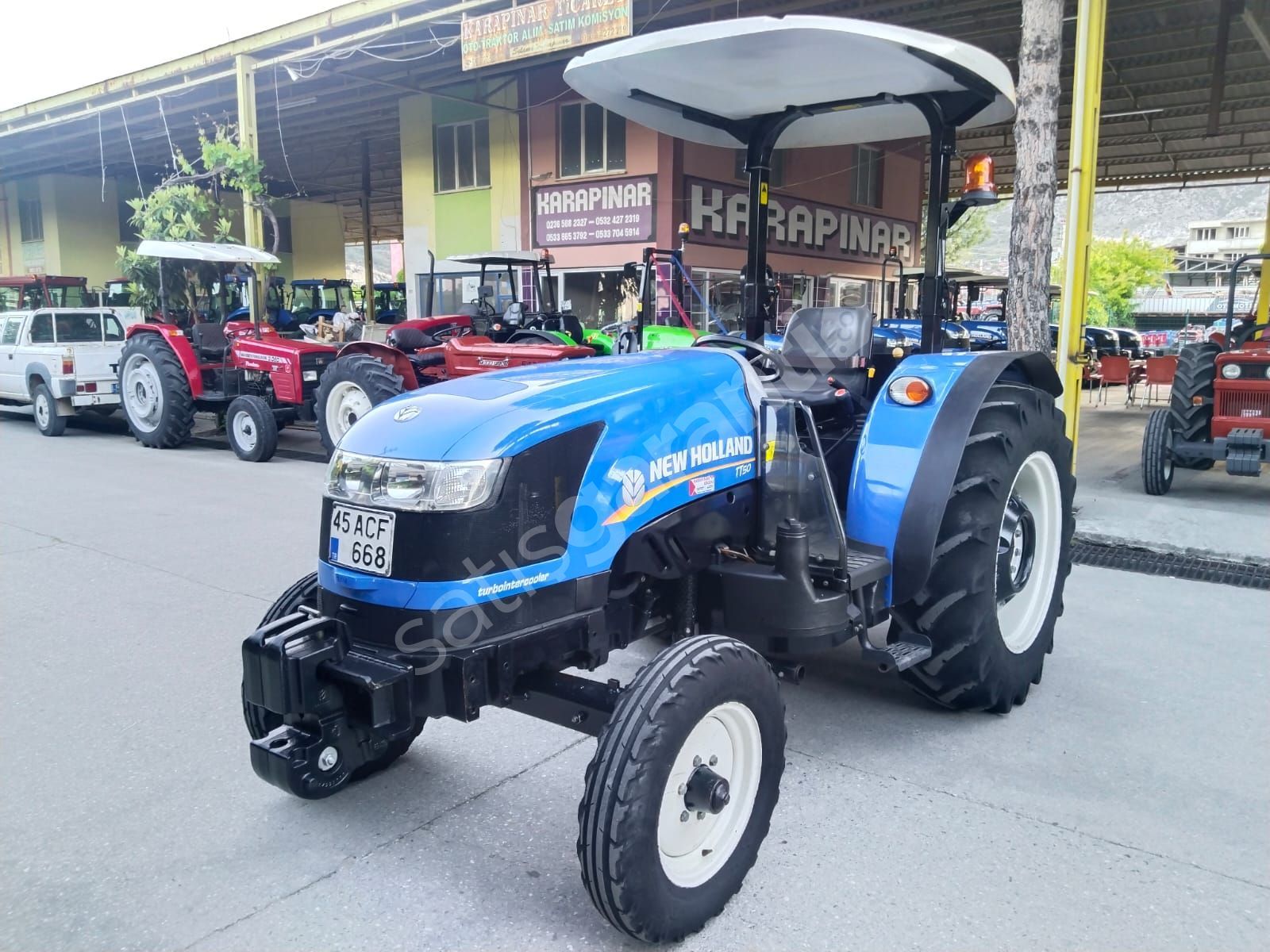 2018, NEW HOLLAND TT 50, SINIF MAKİNA, 1400 SAATTE