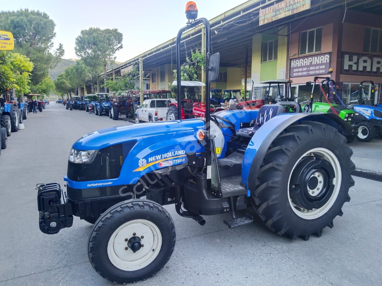 2019, NEW HOLLAND TT 55 BAHÇE, 4 LASTİK YENİ