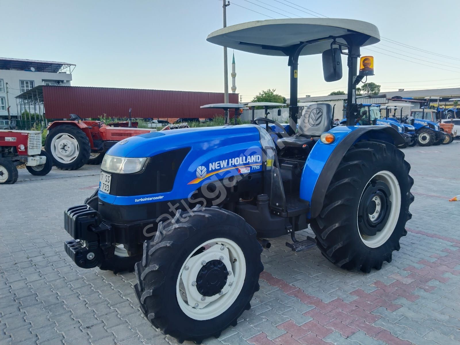 2012, NEW HOLLAND TT 55 ÇEKER, TEMİZ VE BAKIMLI TRAKTÖR