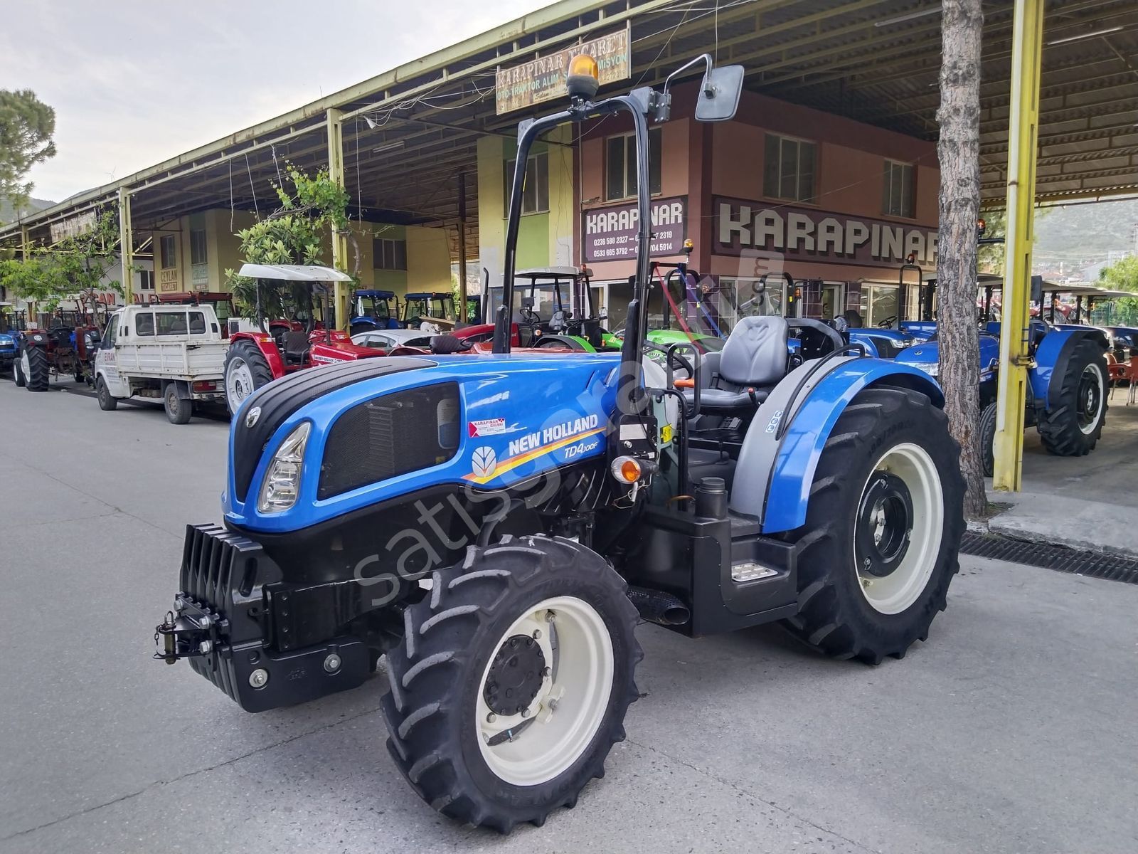 2020 MODEL, NEW HOLLAND TD4.100 F BAHÇE,ÇEKER, P.S,