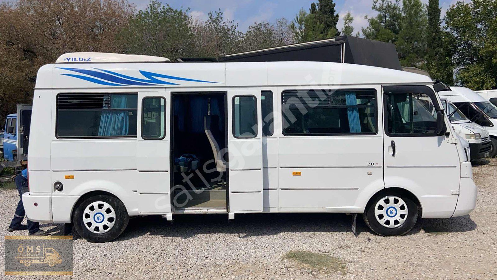 ÖMS OTOMOTİVDEN 2008 MODEL KLİMALI 20+1 VİZELİ SORUNSUZ