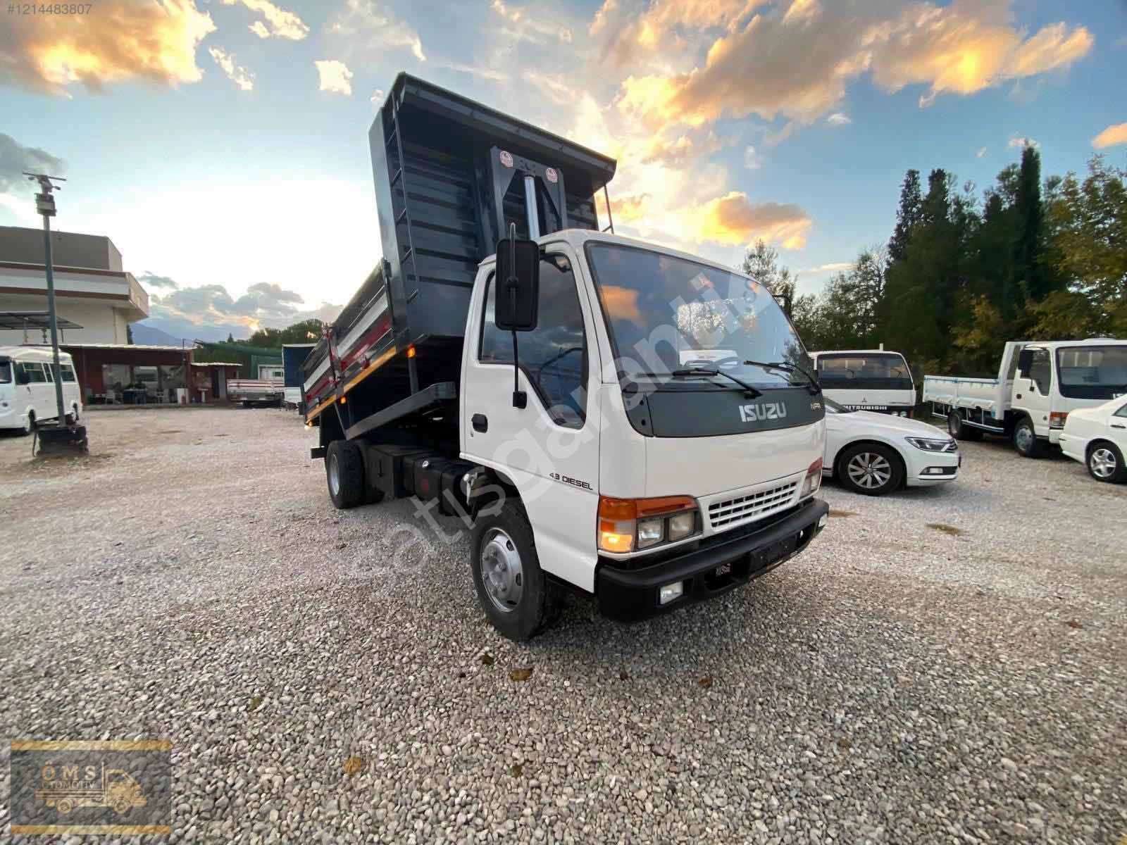 ÖMS OTOMOTİVDEN 2002 MODEL SIFIR DAMPERLİ RUHSATA İŞLİ NPR