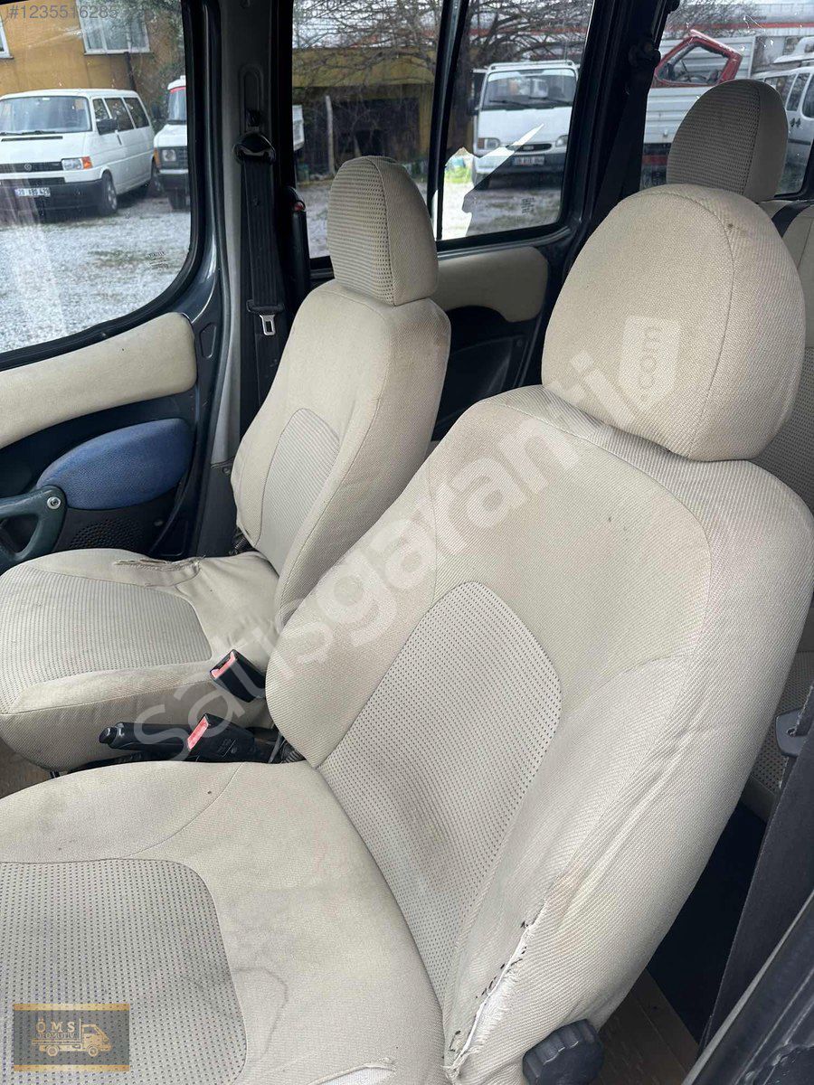 ÖMS OTOMOTİVDEN 2005 DOBLO 1.9 JTD ÇİFT SÜRGÜ KLİMALI