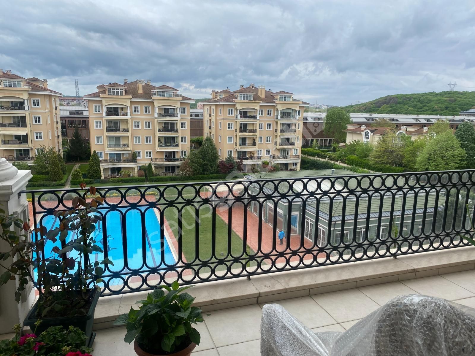 Göktürk Panaroma Sitesi Lüks Dekorasyonlu Satılık Çatı Dubleksi