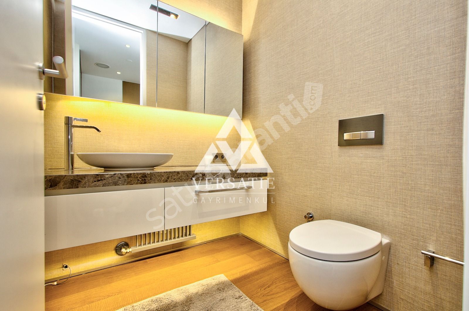Zorlu Center Kule de 2+1 Boğaz Manzaralı Mobilyalı & Boş Daire