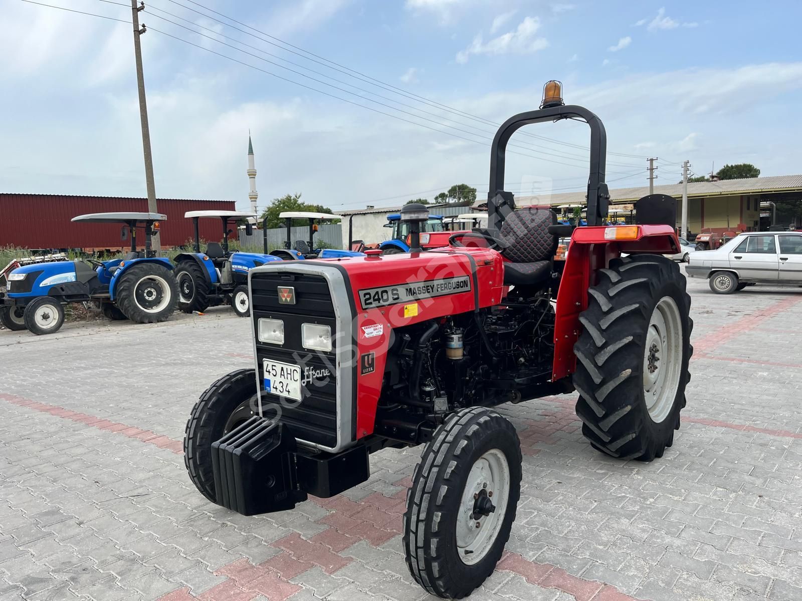 2001, MASSEY FERGUSON 240, DİSK FREN, KARA ŞANZIMAN,ORJ HİDROLİK