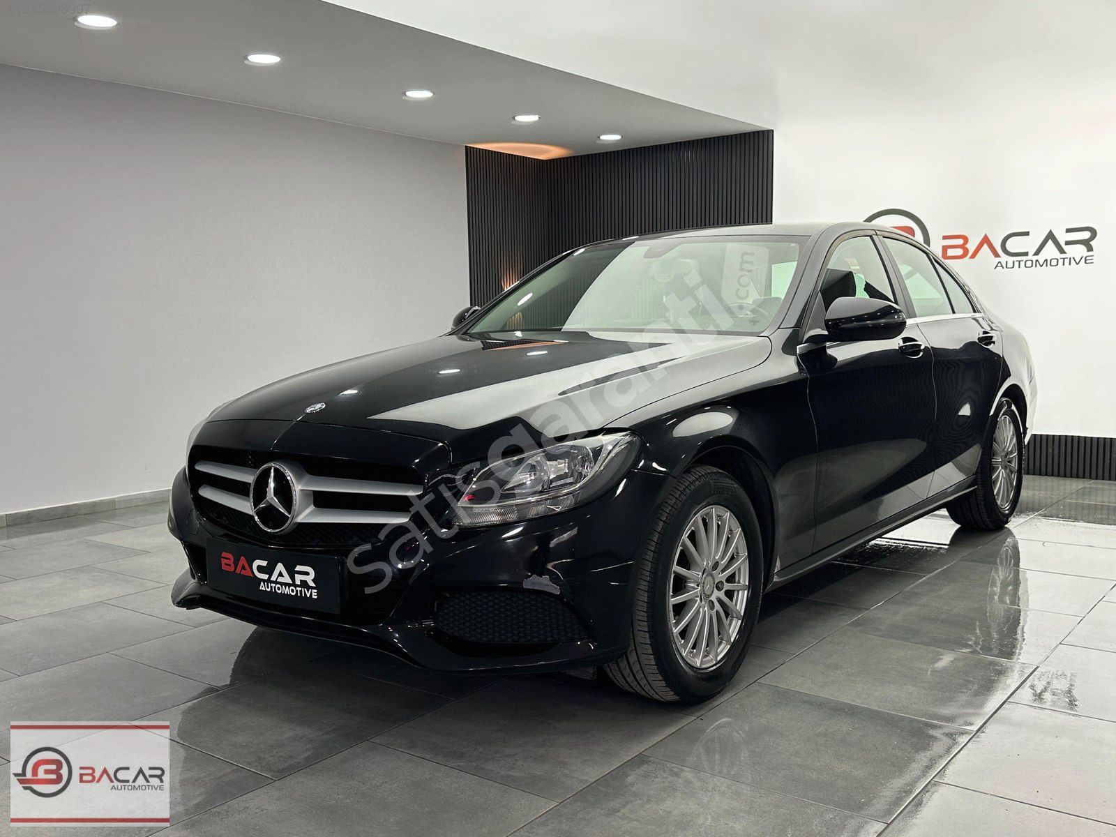 BACAR'DAN 2016 MERCEDES C 180 STYLE 1.6 K.K 12 TAKSİT