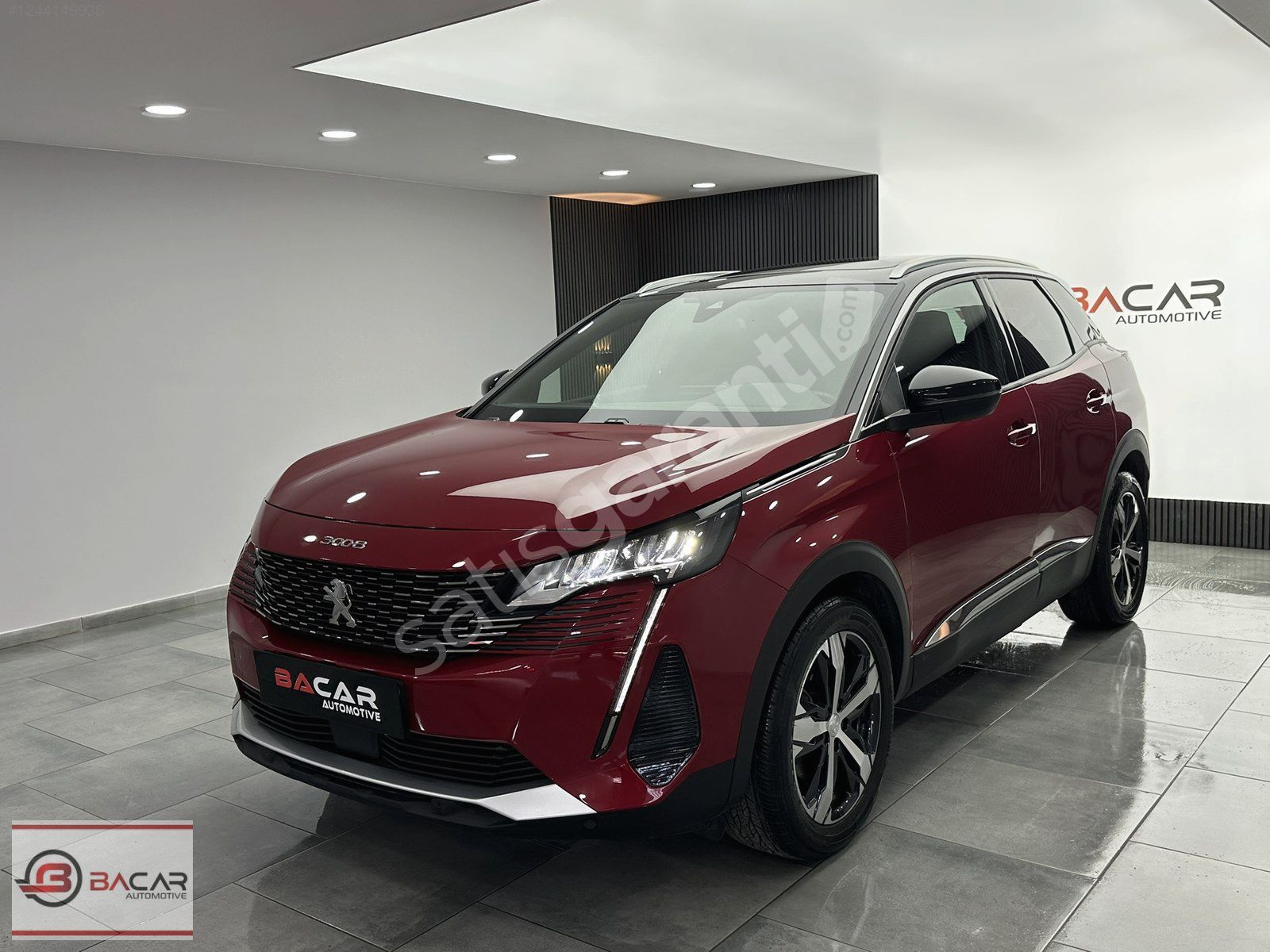 2023 PEUGEOT 3008 ALLURE 1.5 BlueHDİ EAT8 CAM TAVAN - HATASIZ