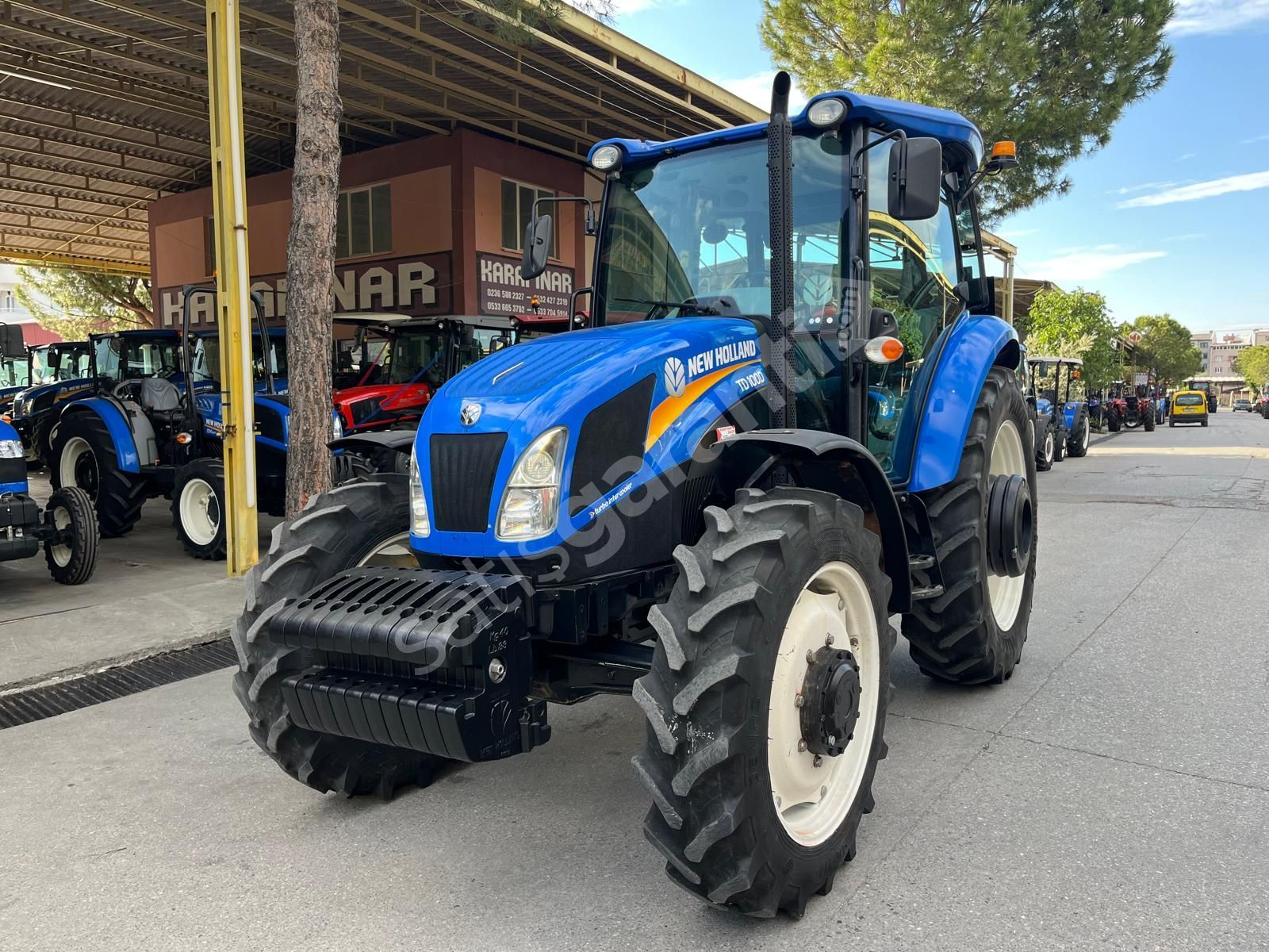 2016, NEW HOLLAND TD100D, MEKANİK ŞATIL, 38 JANT