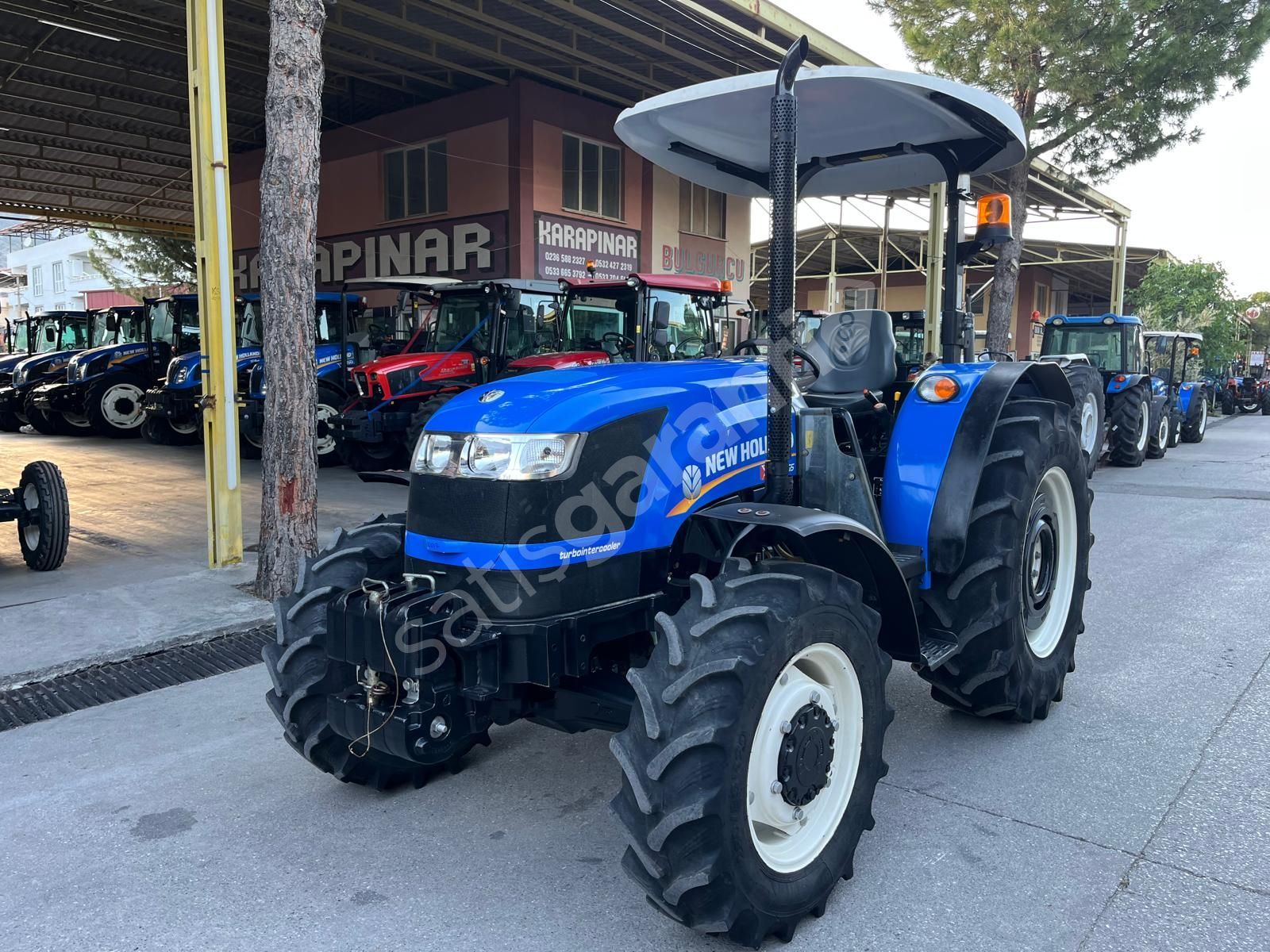 2017 MODEL, NEW HOLLAND TT 55 ÇEKER, TENTELİ
