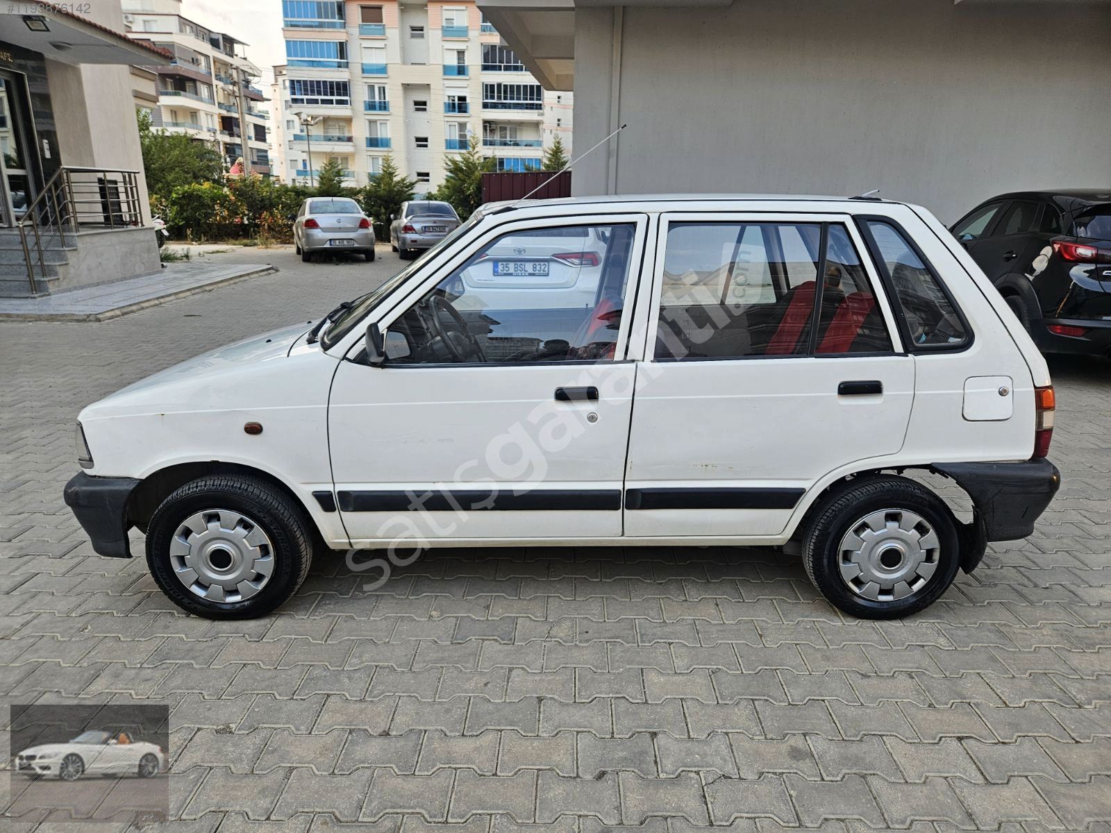 2000 MODEL BENZİNLİ 1 PARÇA BOYALI MARUTTİ