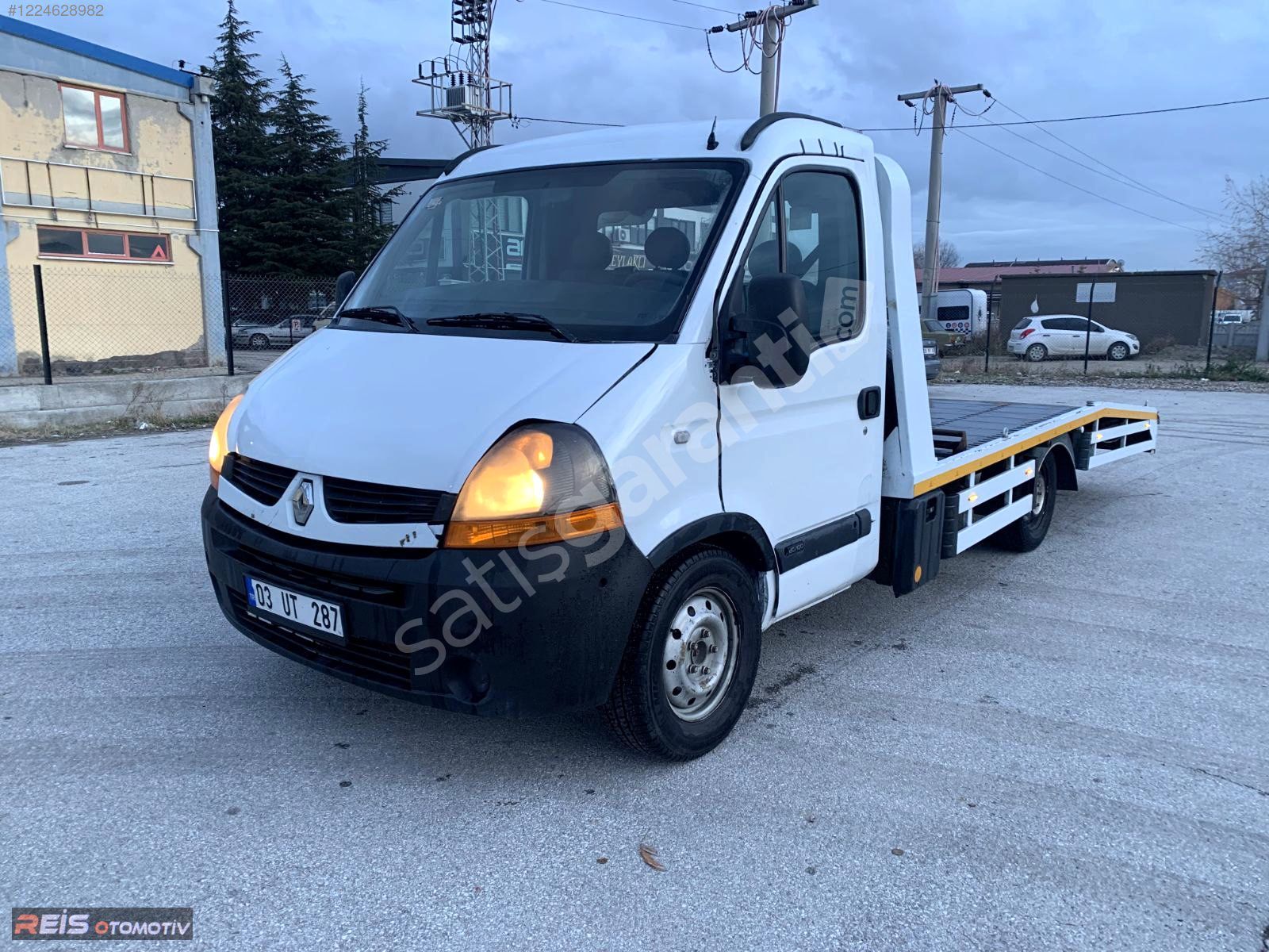 REİS AUTO DAN TAM YAPILI OTO KURTARICI RENAULT MASTER