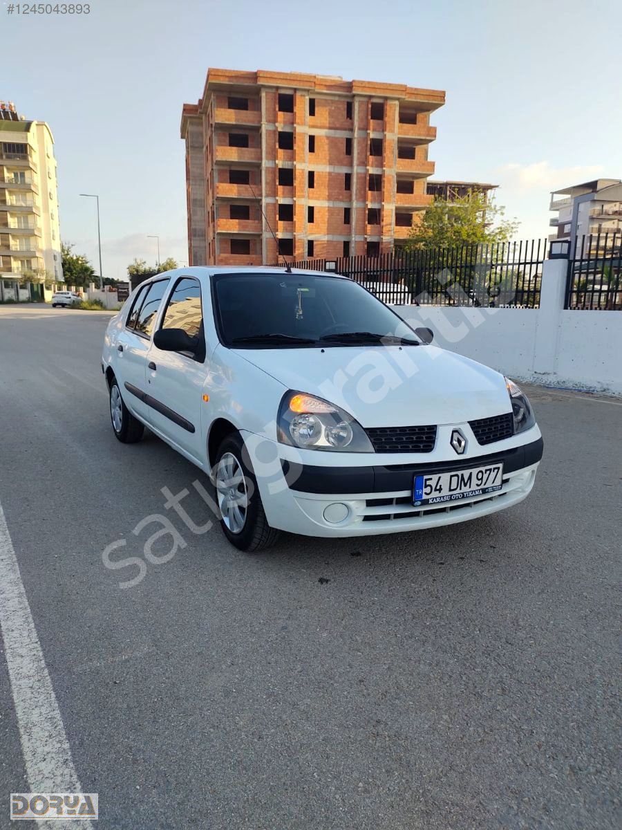 DORYA GRUP'dan 2004 Temiz Masrafsız Bakımlı Klimalı Clio