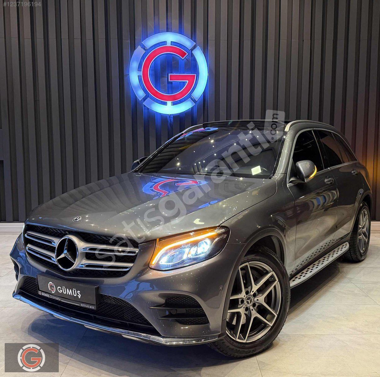 GÜMÜŞ'den 2018 GLC250 4MATİC HATASIZ-BOYASIZ-YETKİLİSERVİS-
