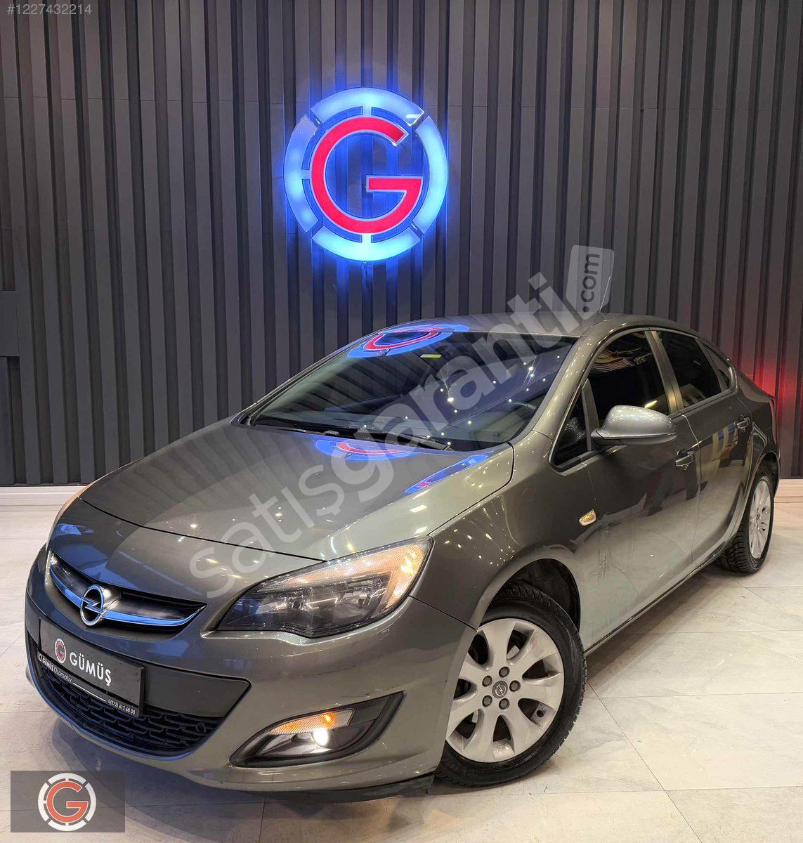 GÜMÜŞ'den 2017 ASTRA 1.4T OTOMATİK-HATASIZ-BOYASIZ