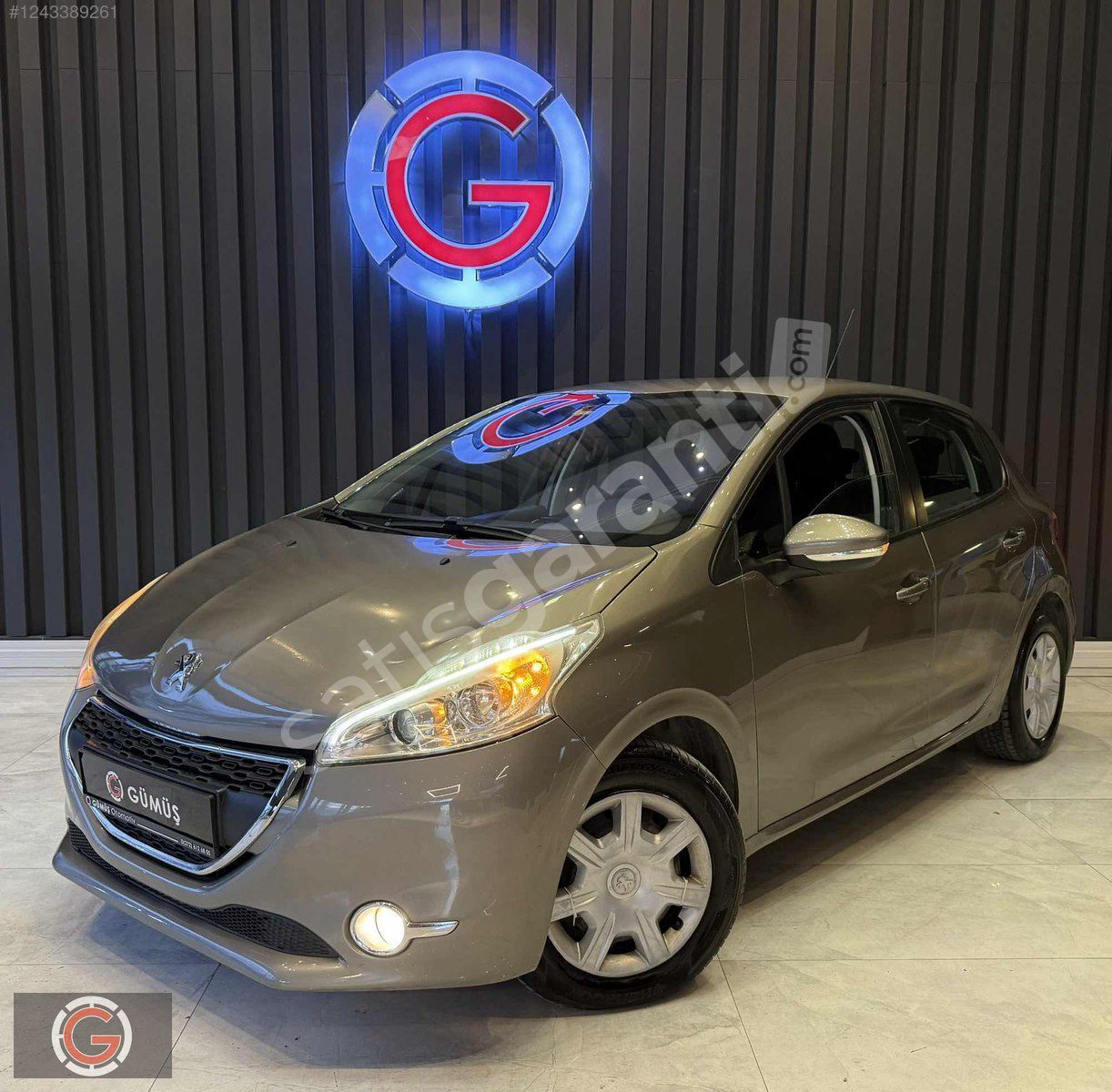 GÜMÜŞ'den 2015 208 1.4HDİ ACTİVE ACTİVE-LEDFAR-BAKIMLI-